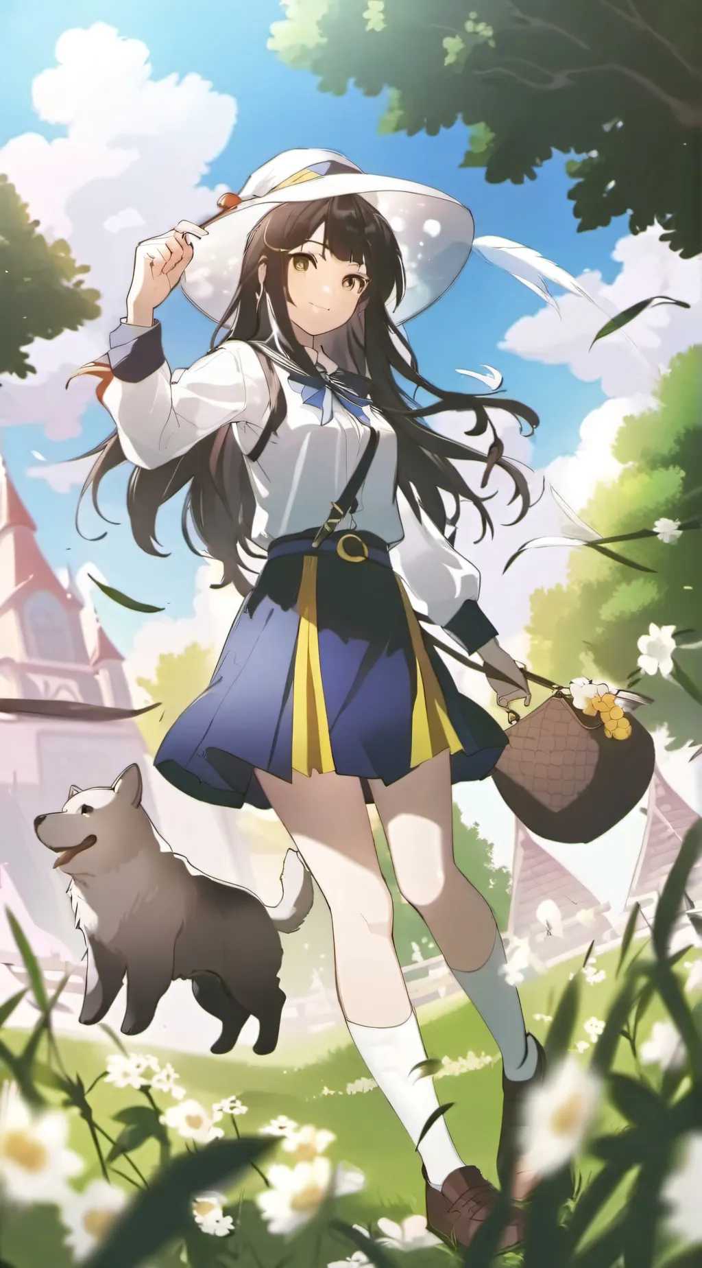 ai character: Tpn × mha background