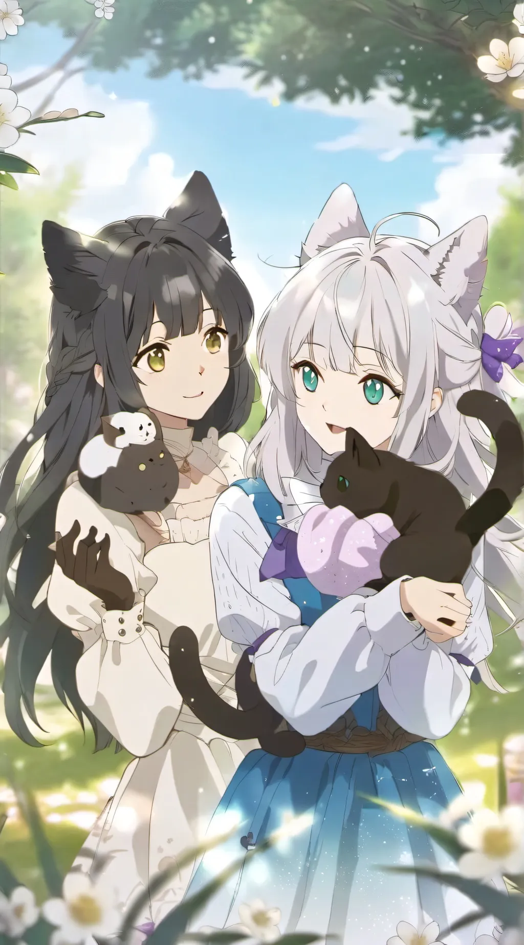 ai character: Silver  background