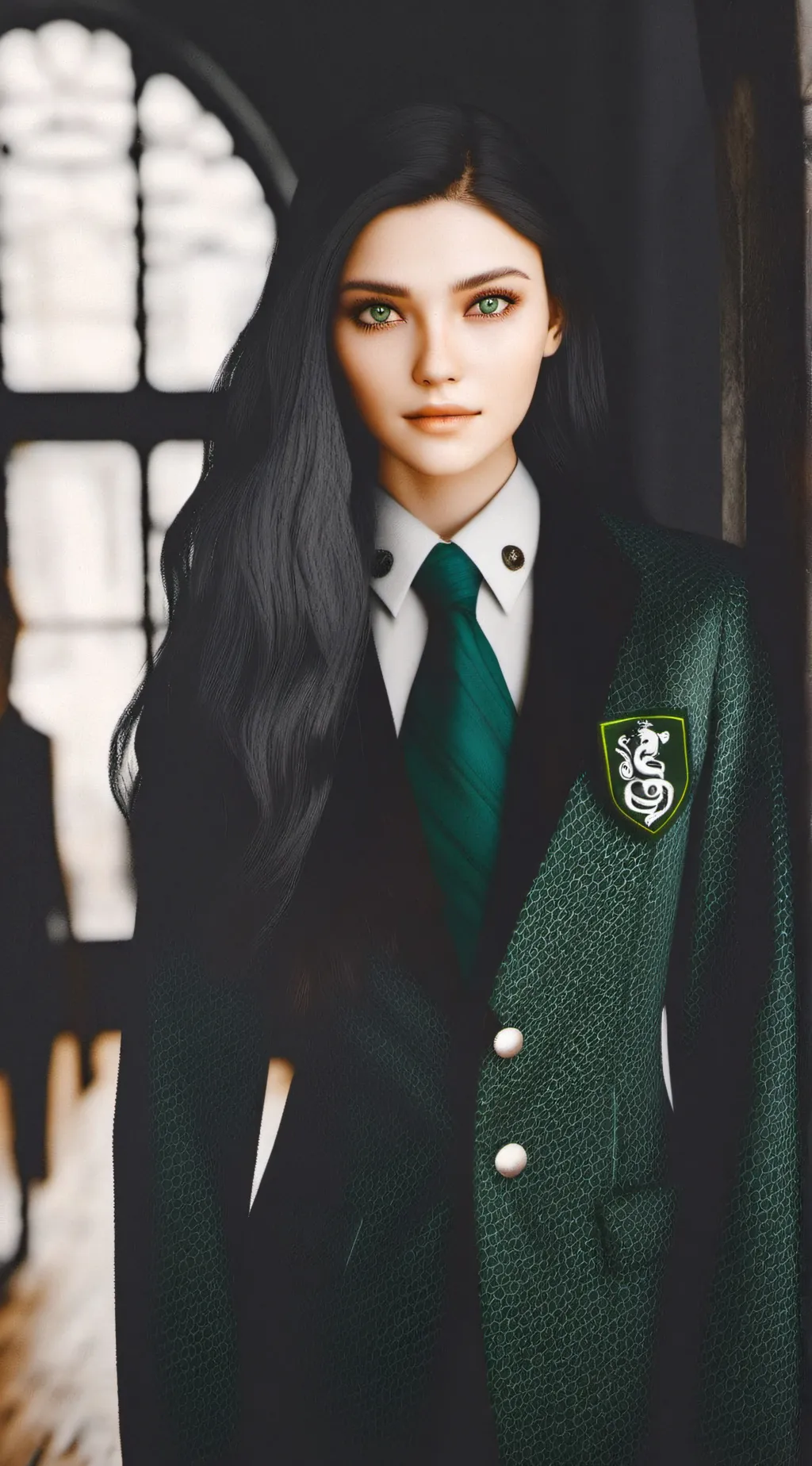 ai character: Mattheo riddle  background