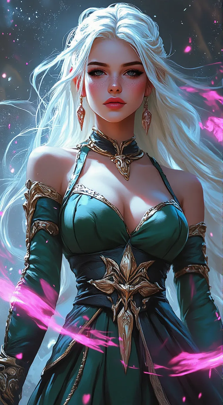 ai character: angle background