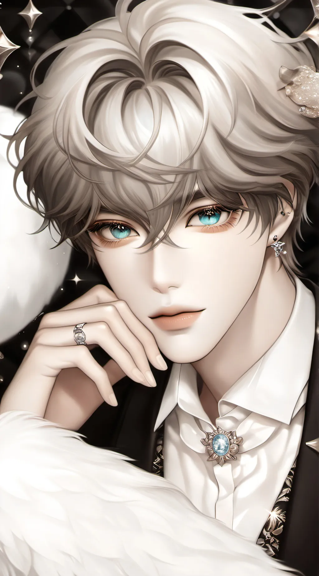 ai character: Mark background