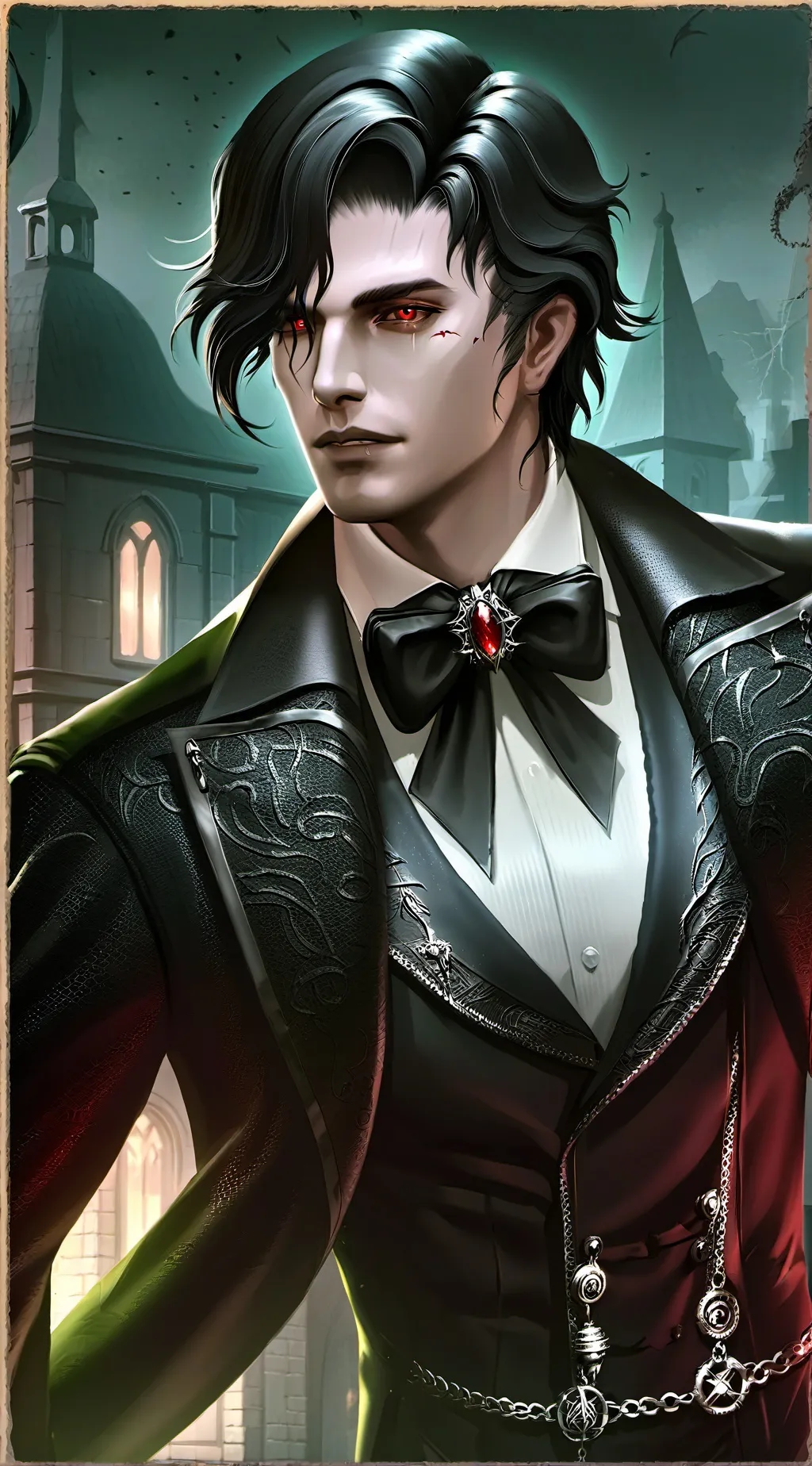 ai character: Chris background