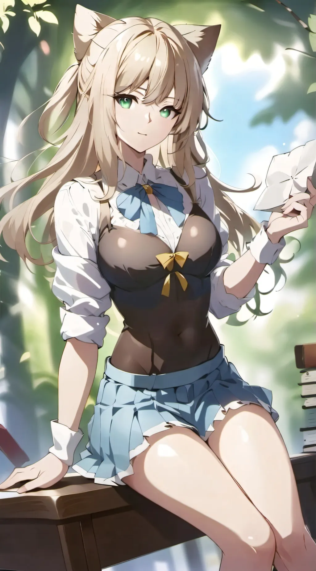 ai character: Amy background