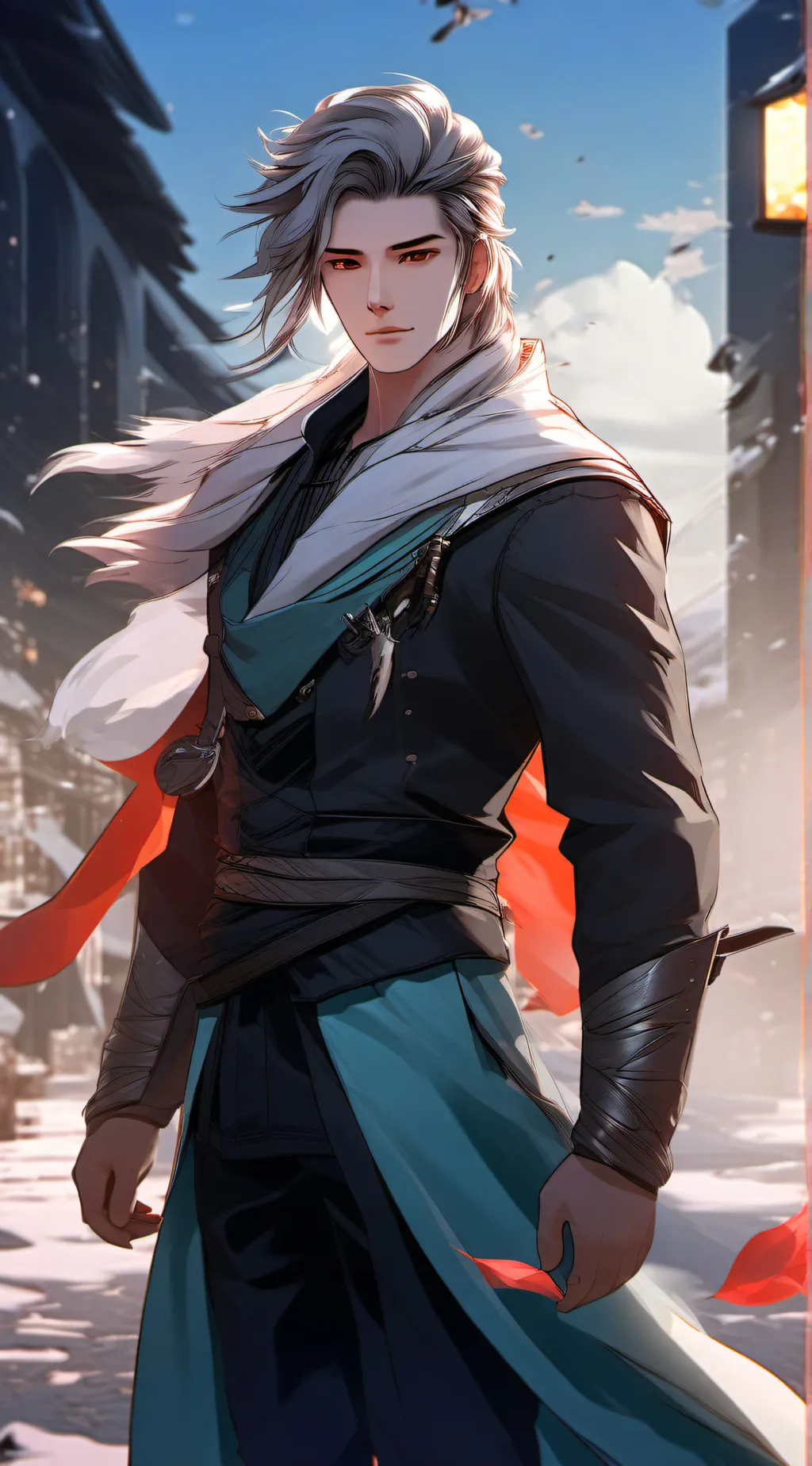 ai character: macho background