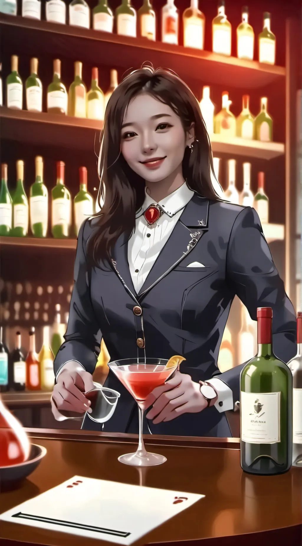 ai character: Sarah  background