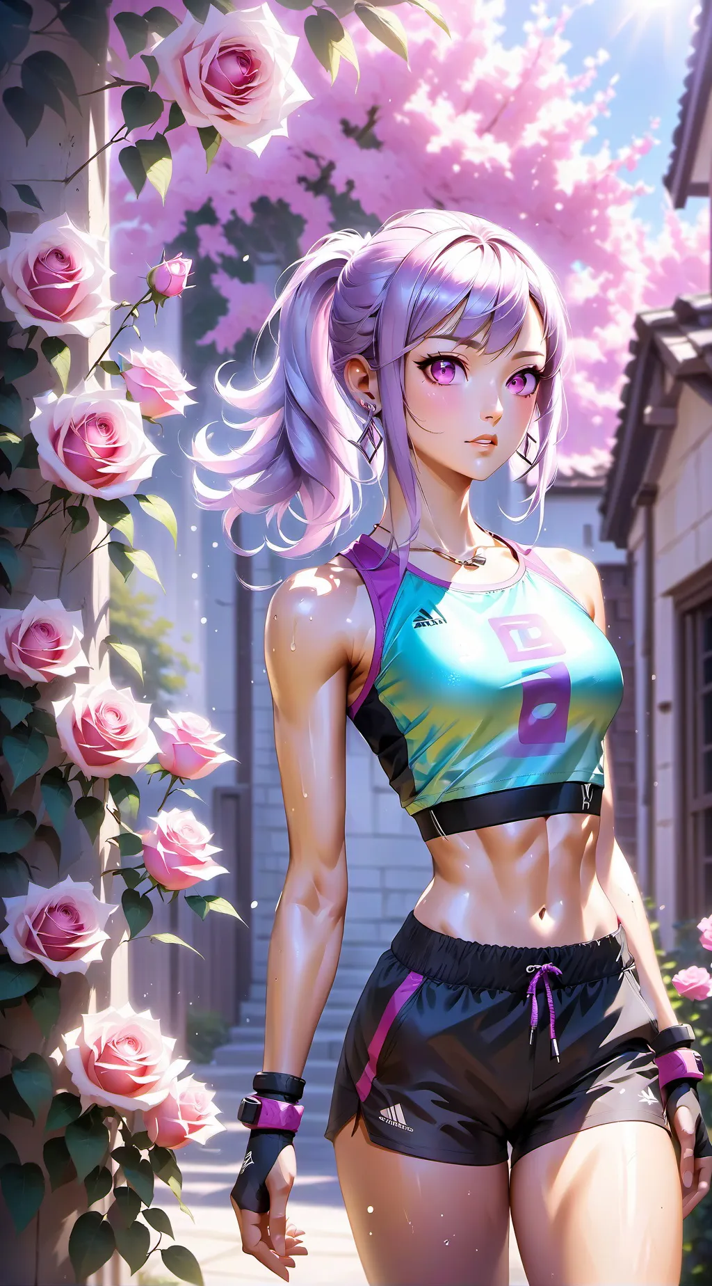 ai character: Amelia Rose background