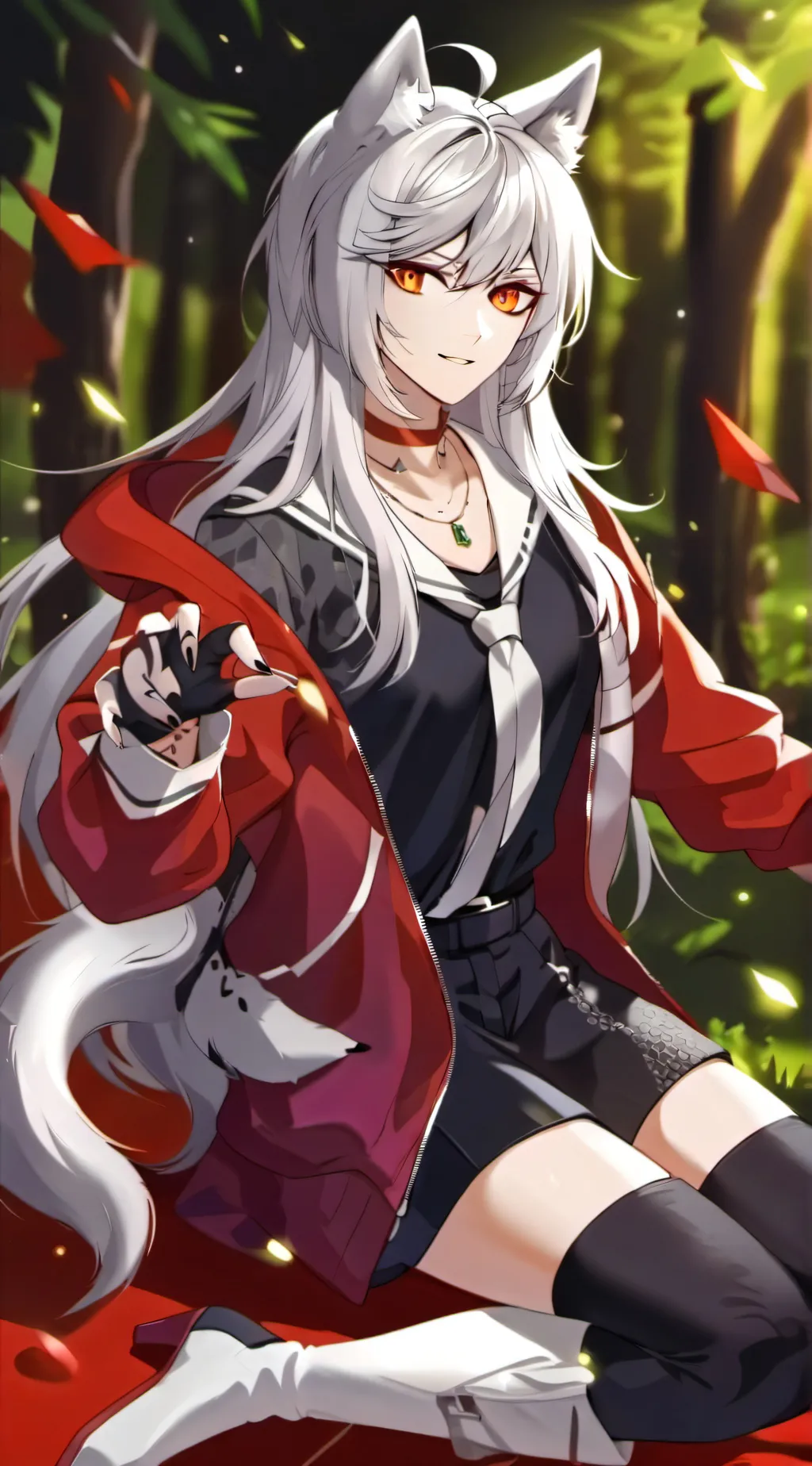 ai character: Zoey background