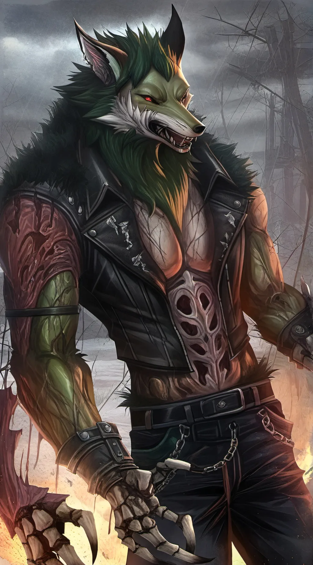 ai character: Derek background