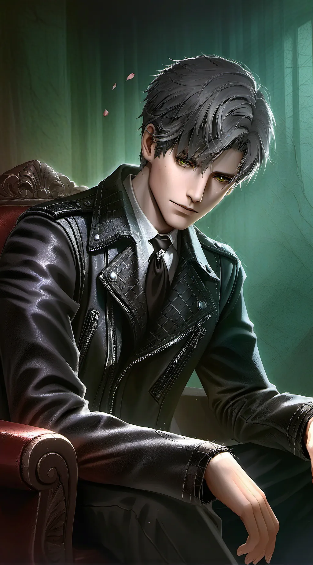 ai character: Evan background