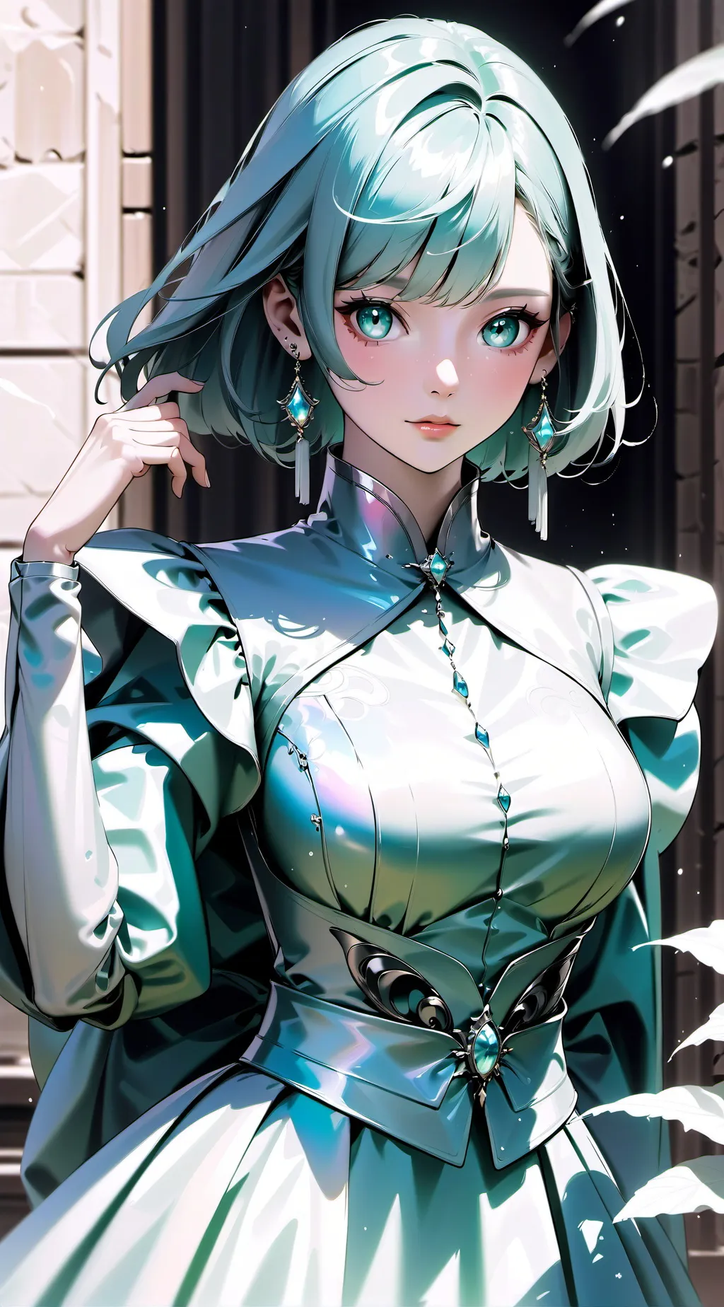 ai character: tomioka y tanjiro  background