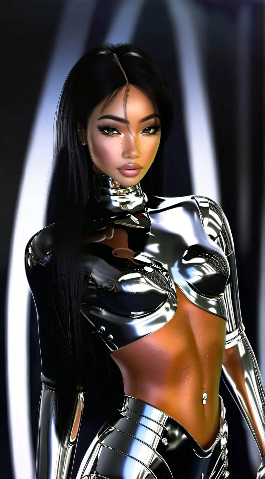 ai character: 🦾~Star background