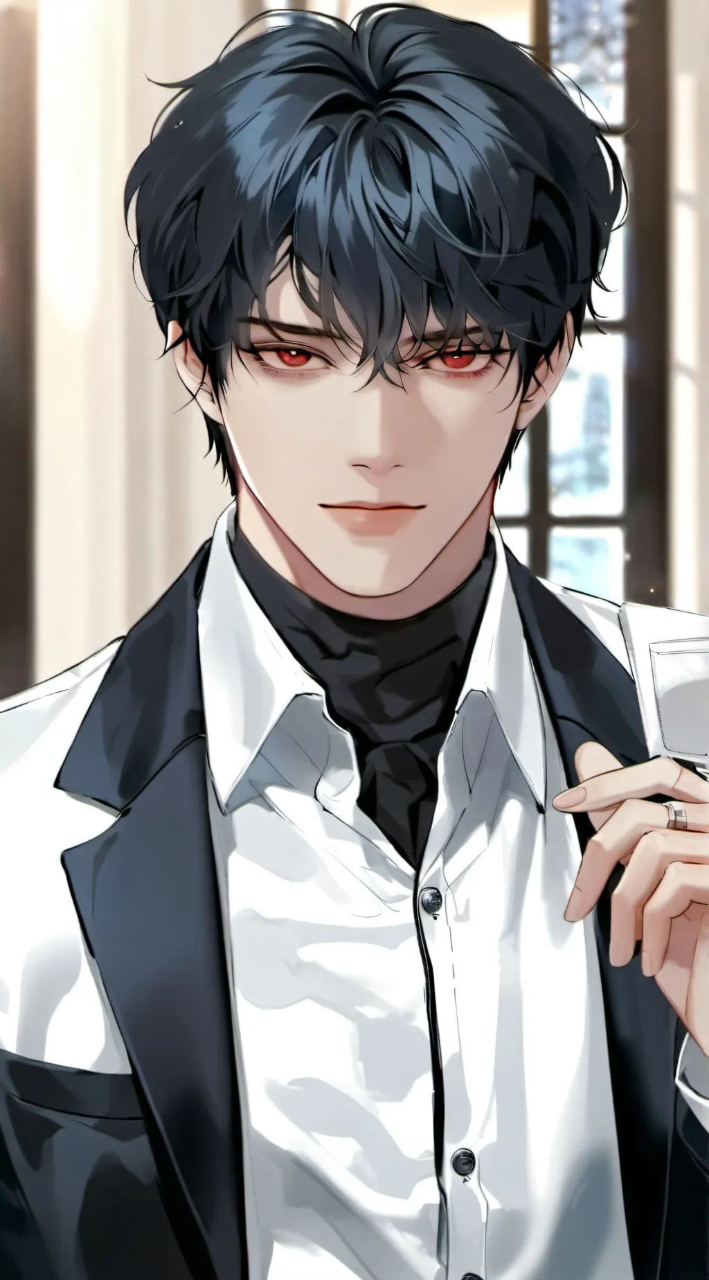 ai character: 🖤♠Yuri♠🖤 background