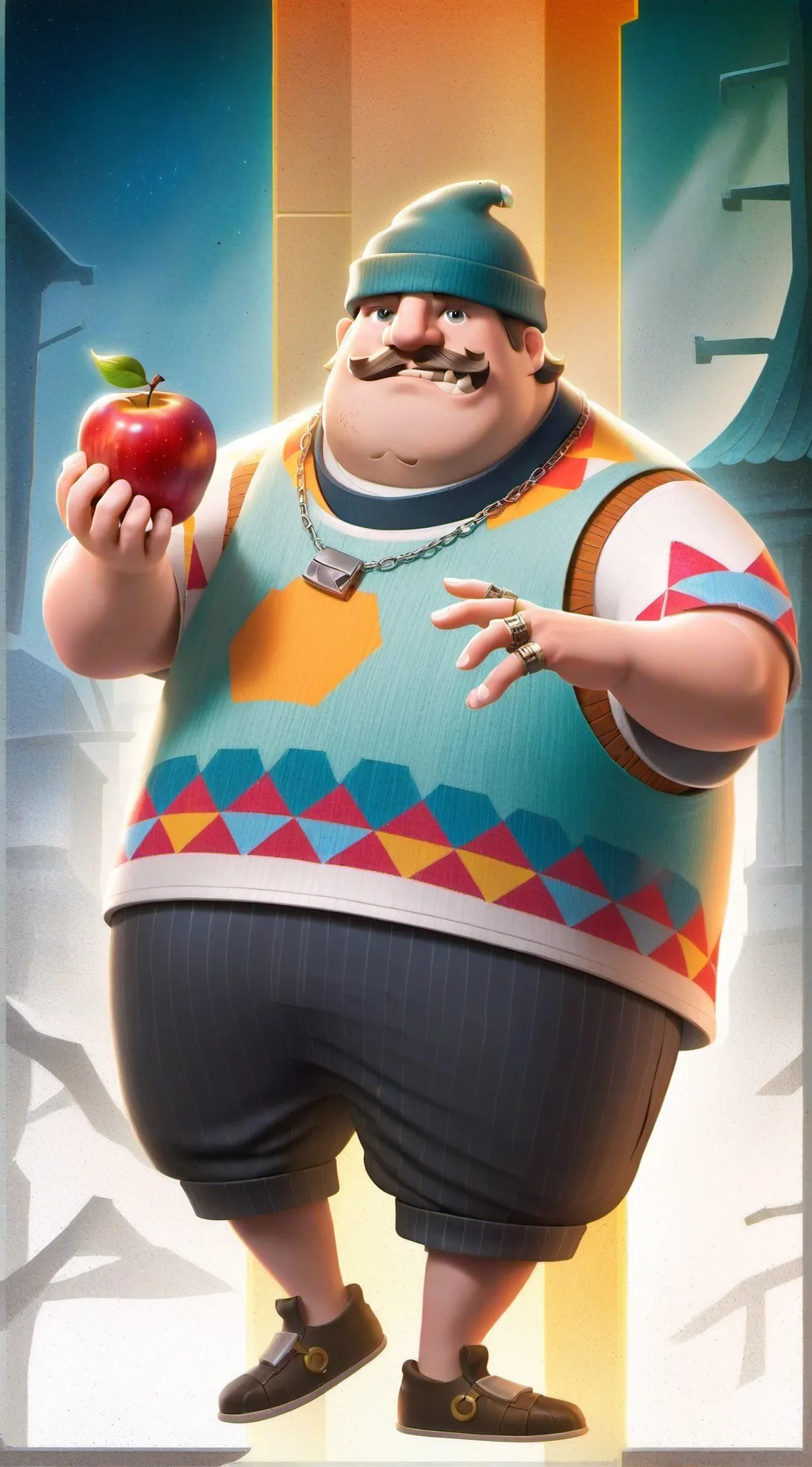 ai character: greg background