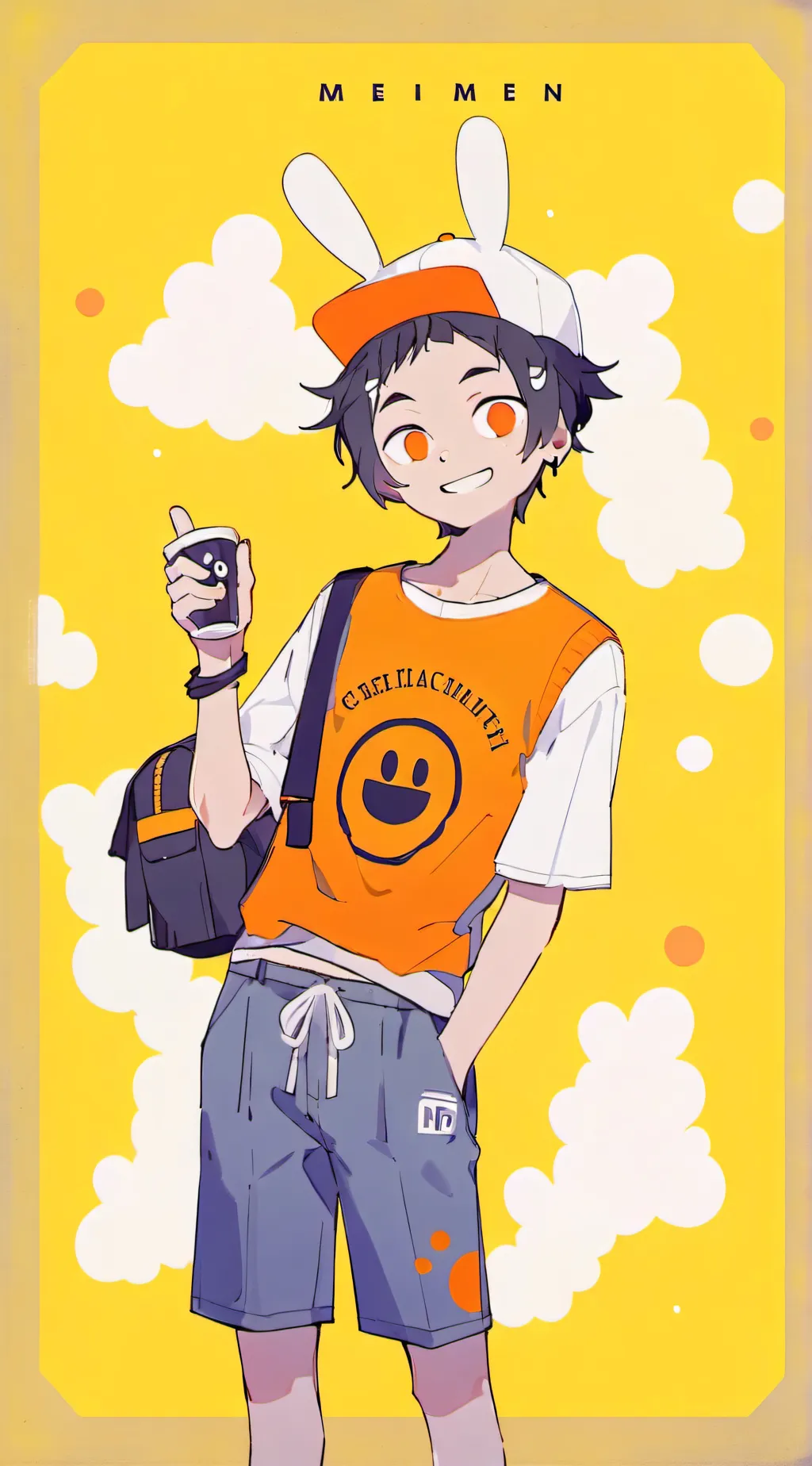 ai character: Vivid bad sqaud  background