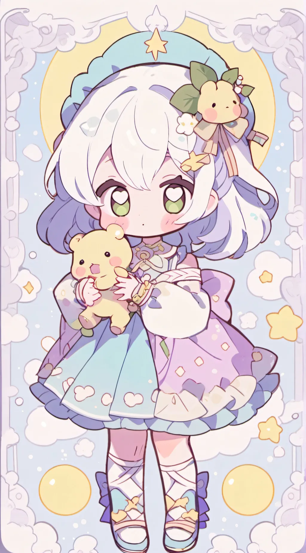 ai character: Maddie background