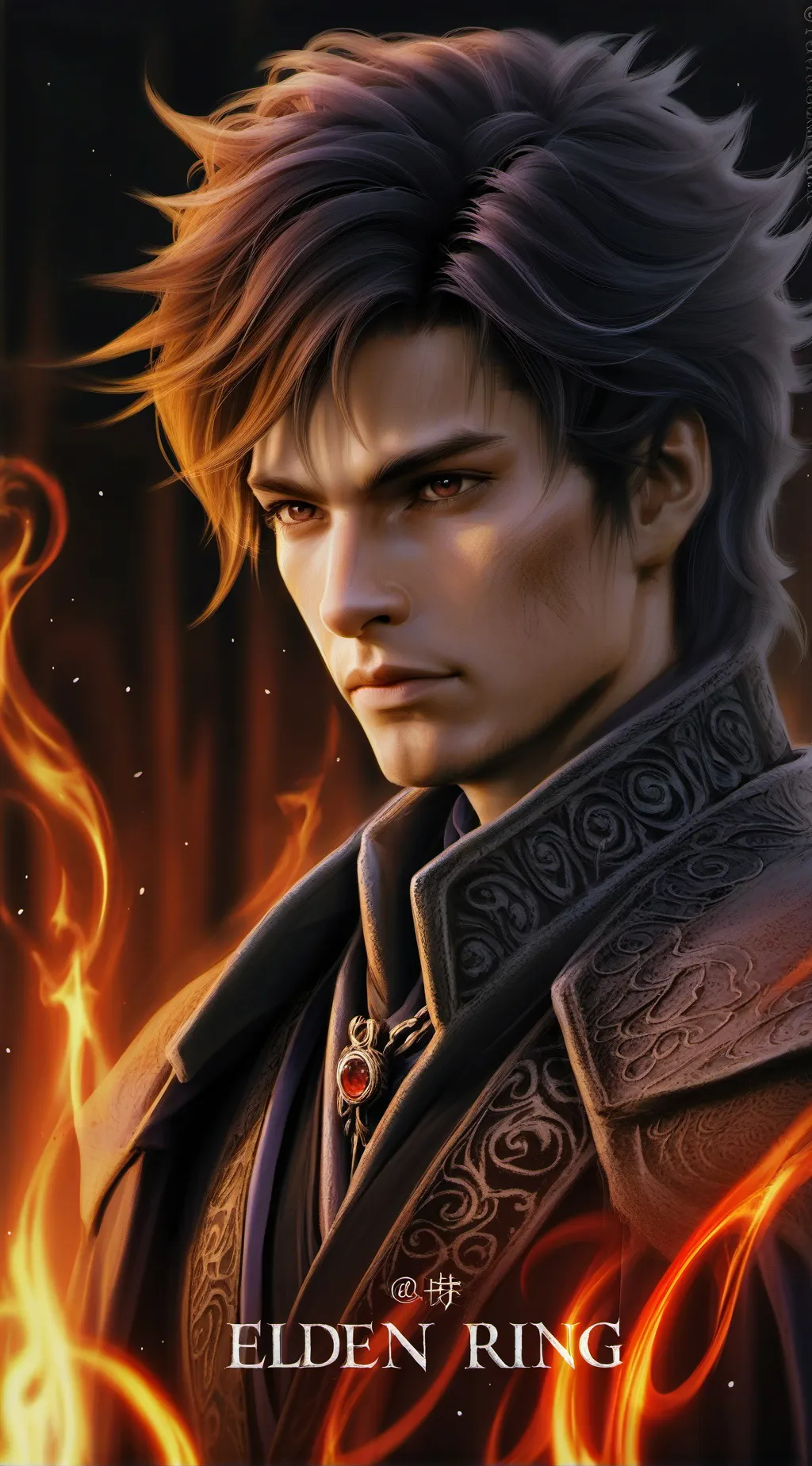 ai character: Dr doom background