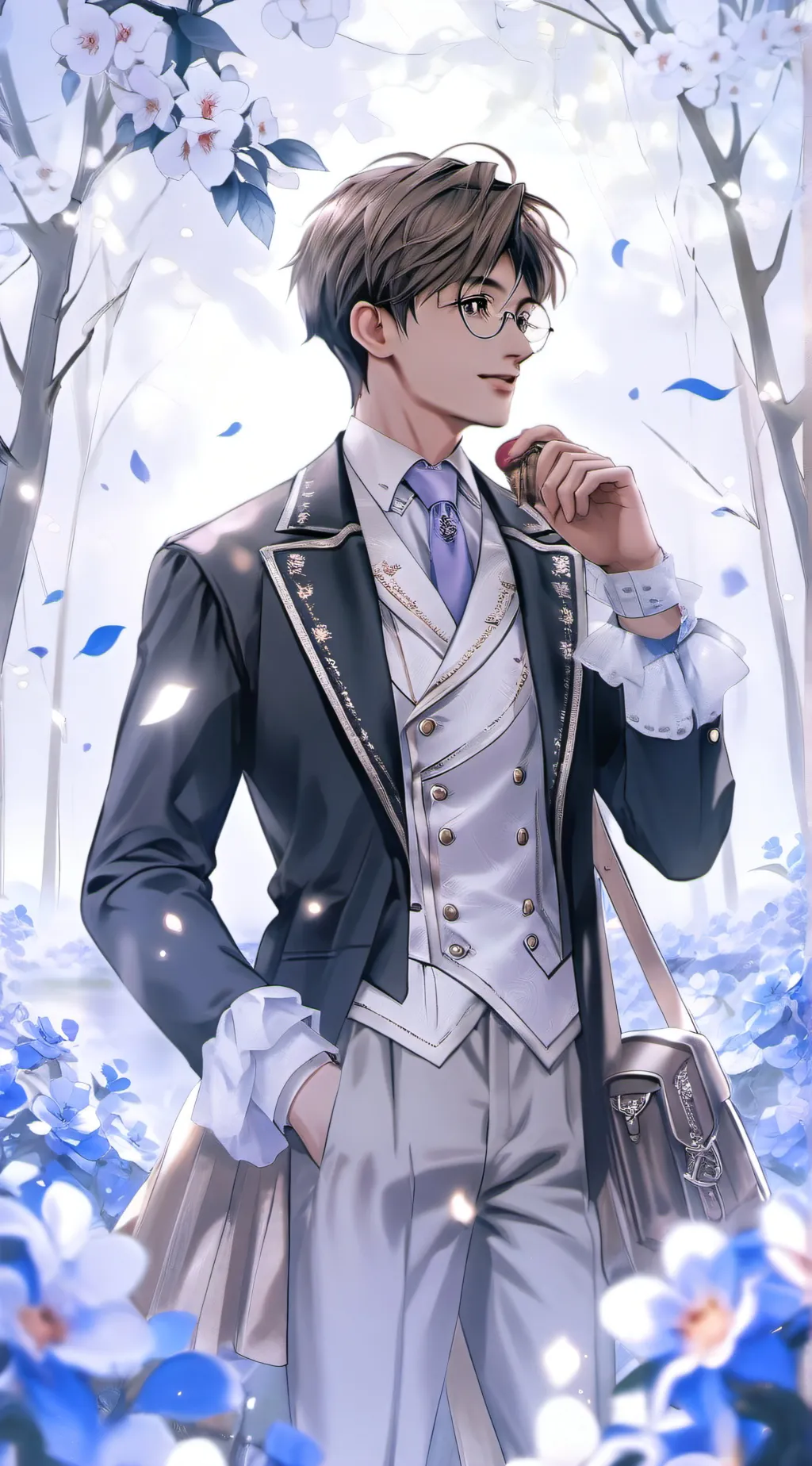 ai character: Ernie  background