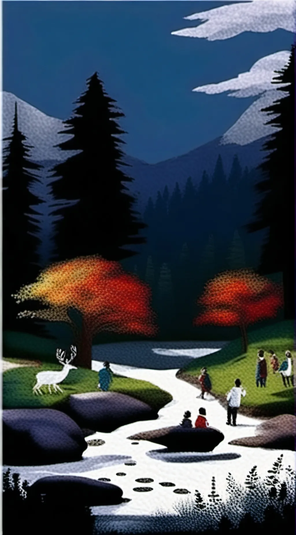 ai character: Fpe Camping Trip background