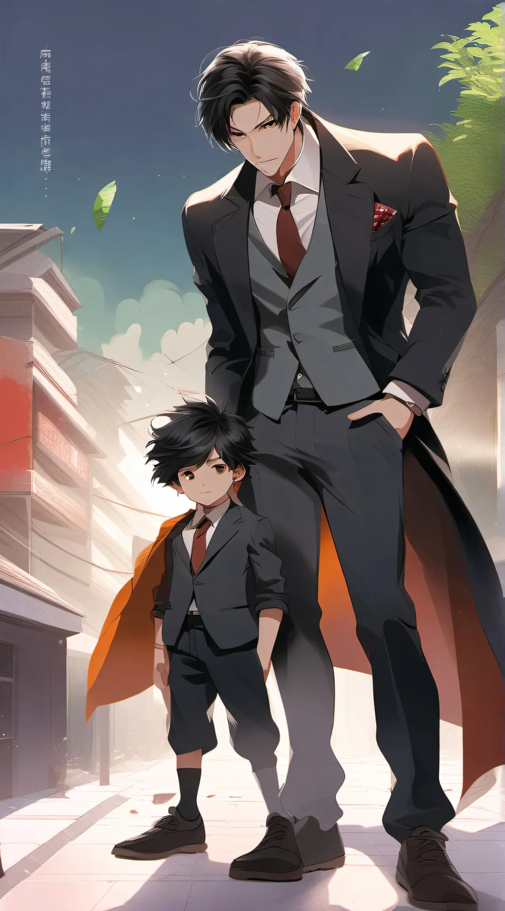 ai character: Kayden  background