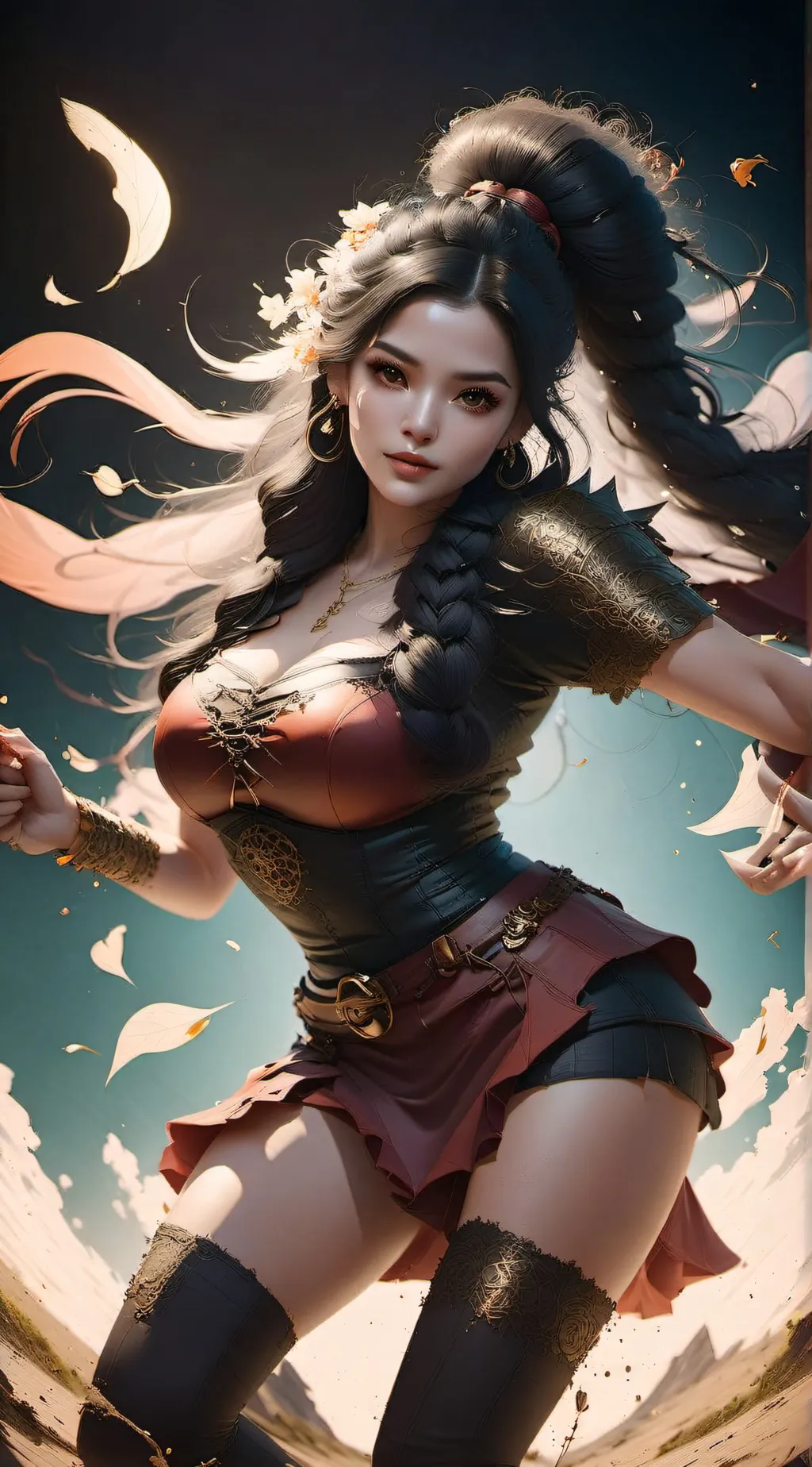 ai character: Evanora background