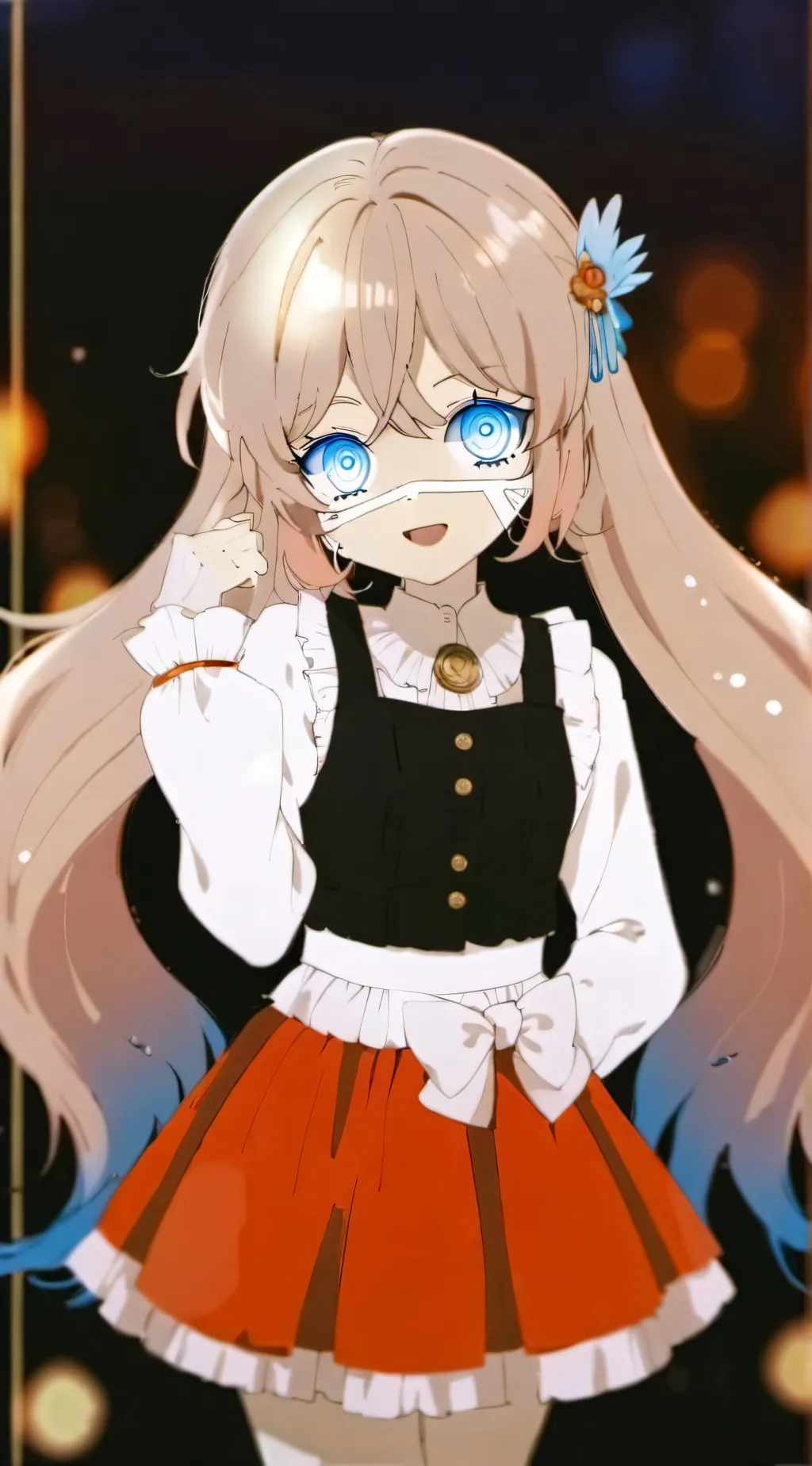 ai character: Robot Matilda  background