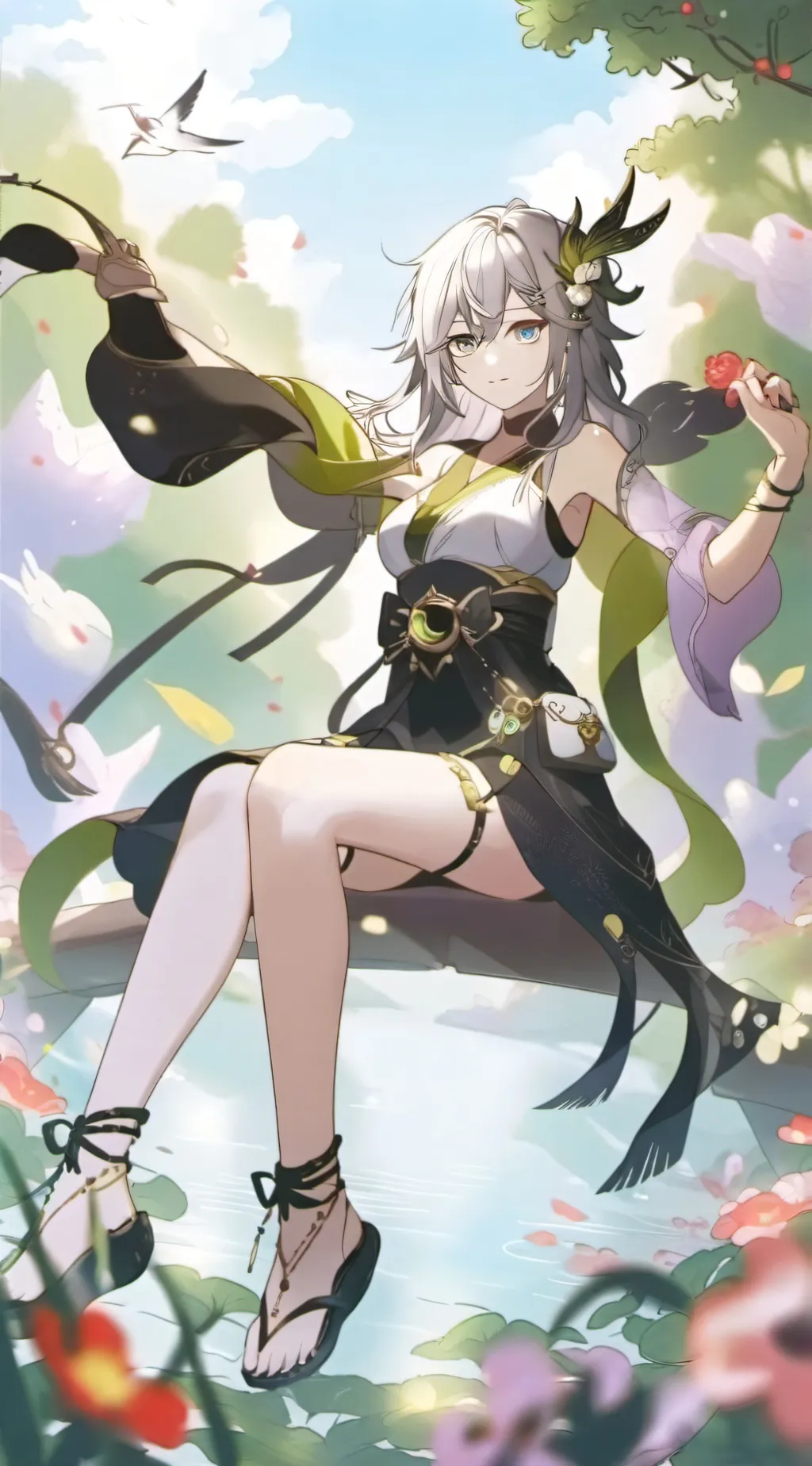 ai character: kityumi background