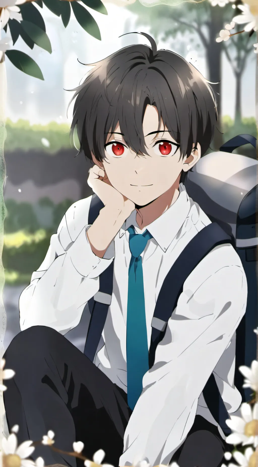 ai character: Neo background