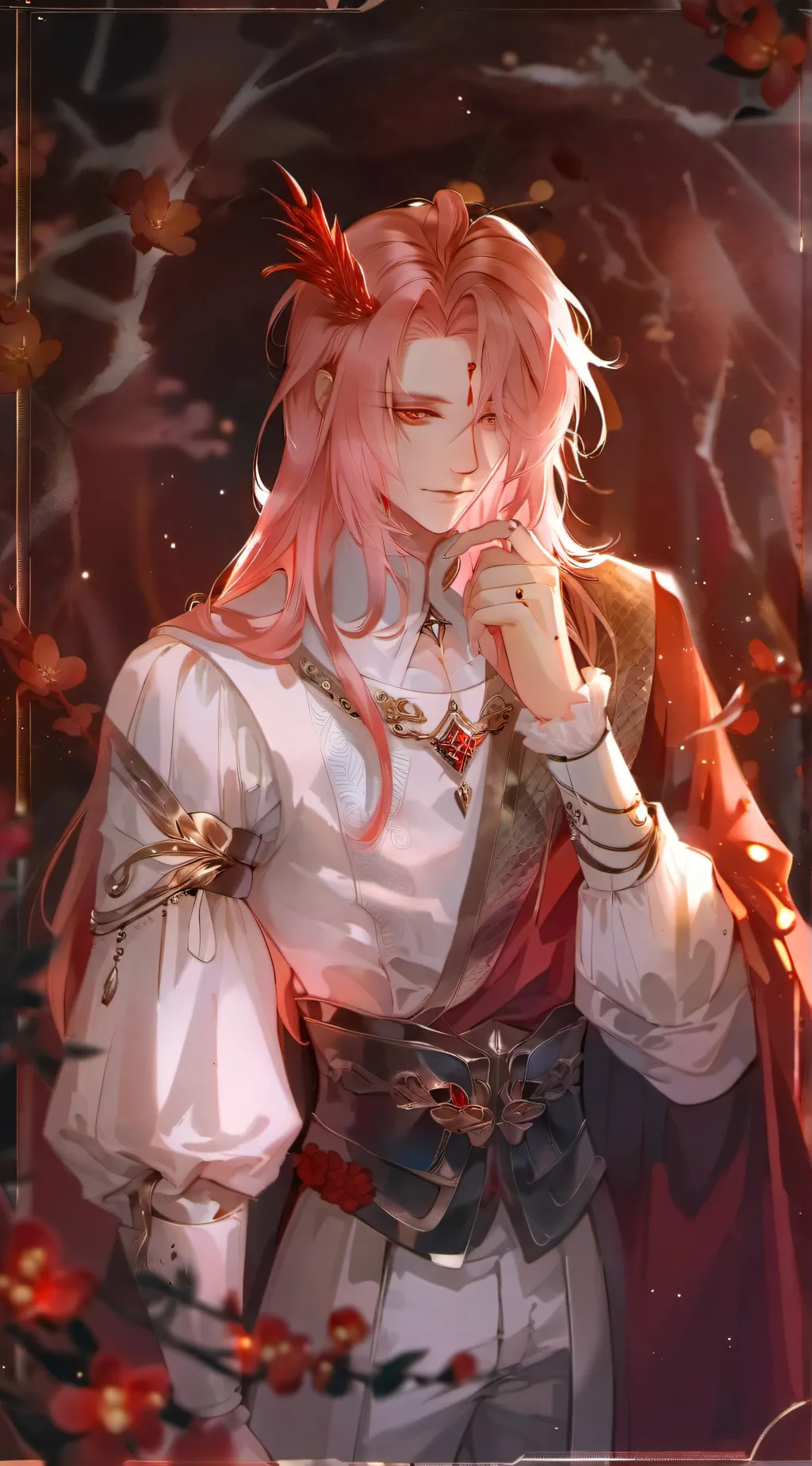 ai character: Techno prince AU  background