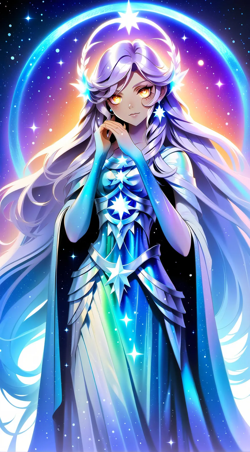 ai character: star goddess yuli background