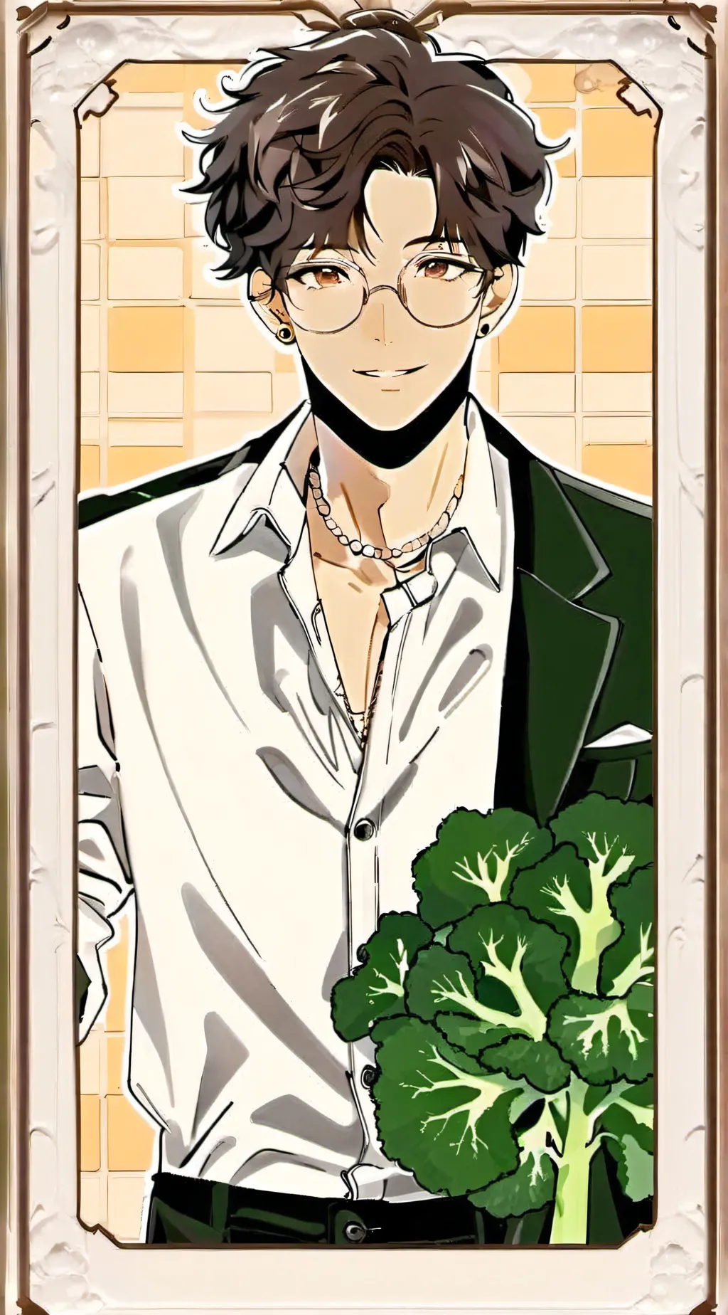 ai character: Emerson  background