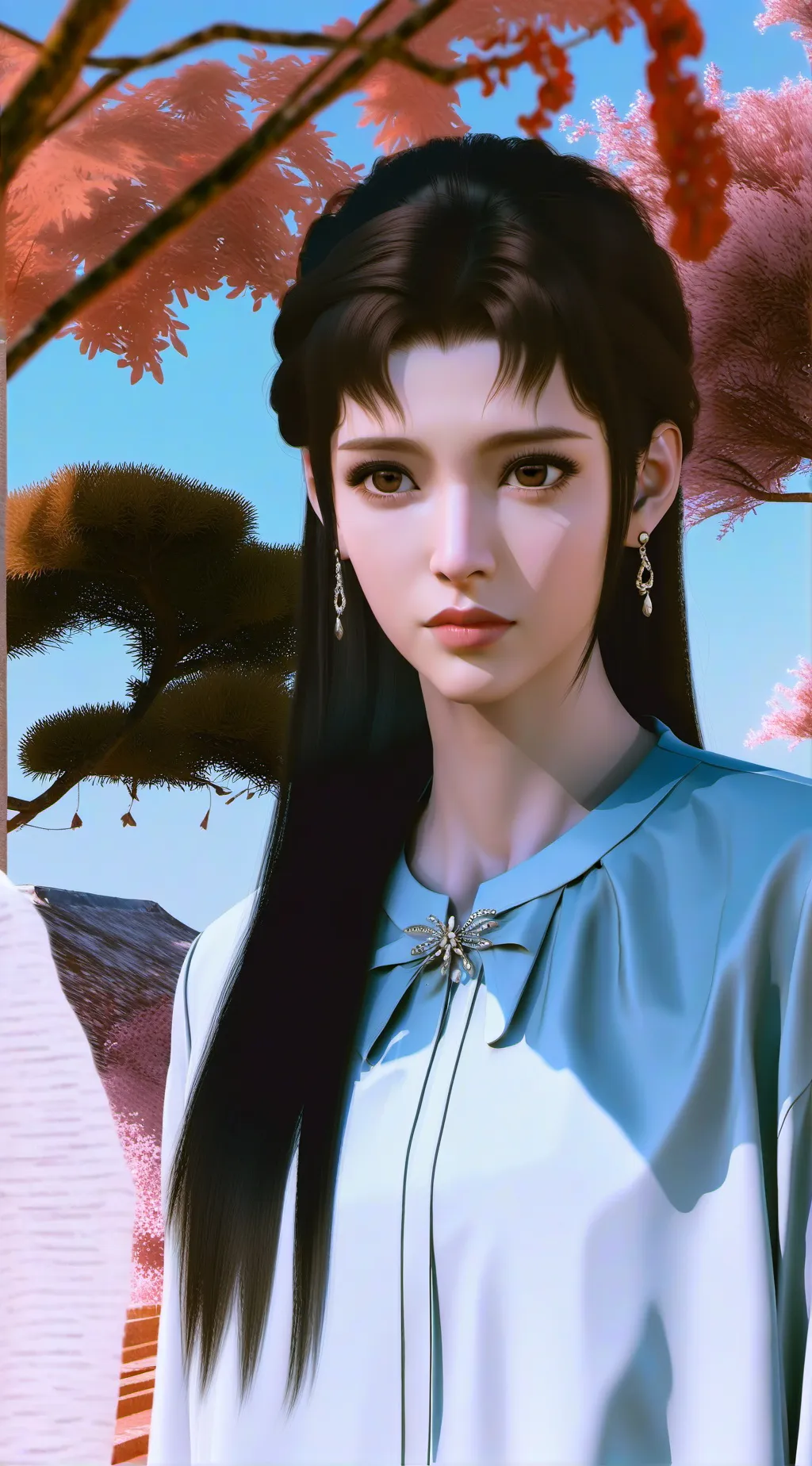 ai character: Constance davies background