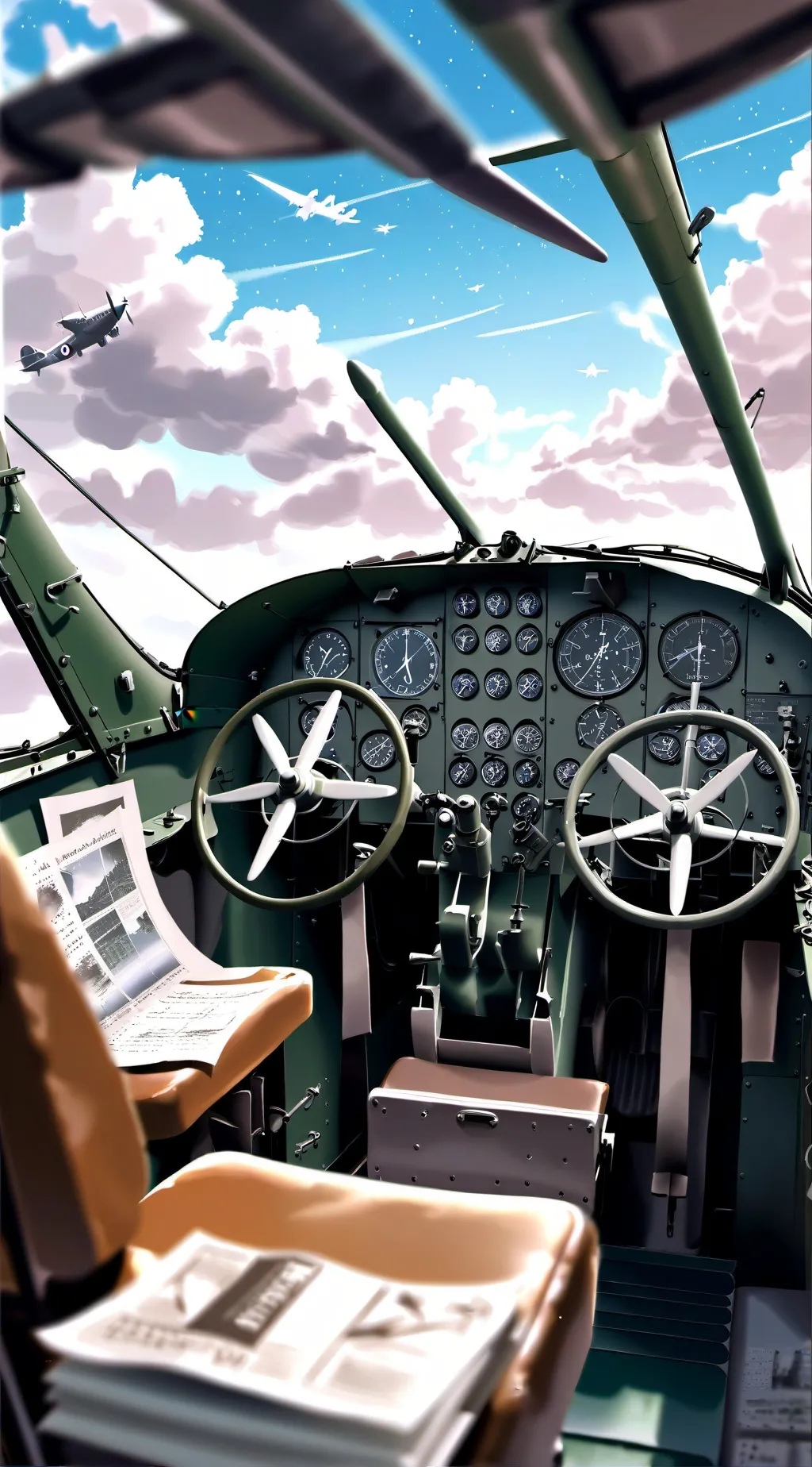 ai character: ww2 background