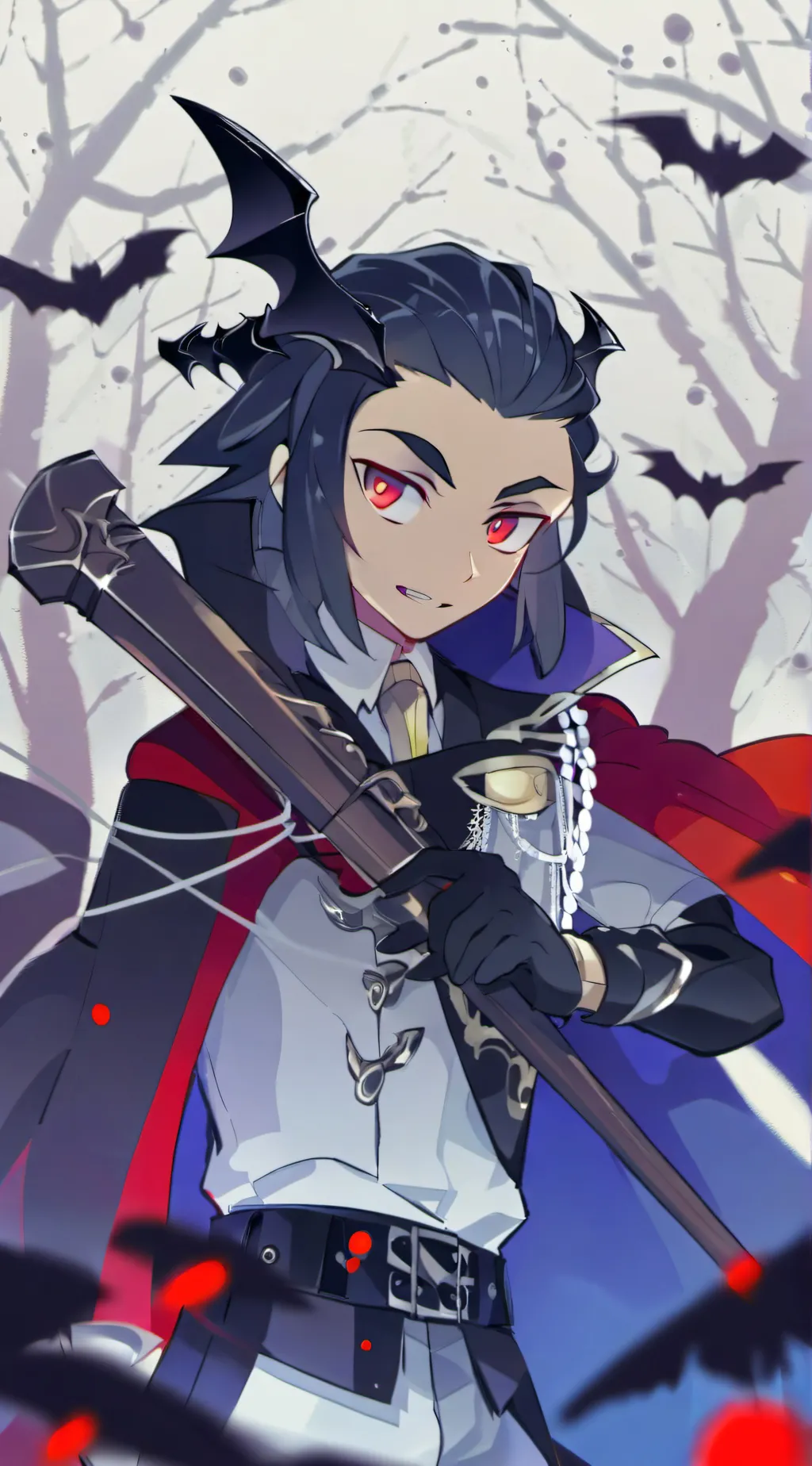 ai character: •-Vampire Shadow•- background