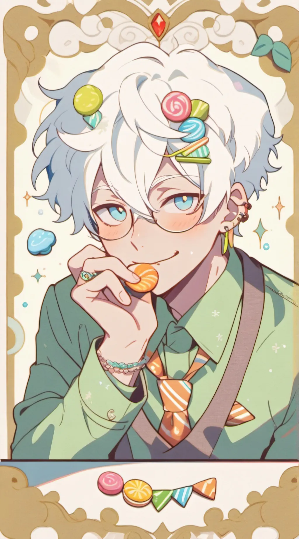 ai character: 🥥Tae🍡 background