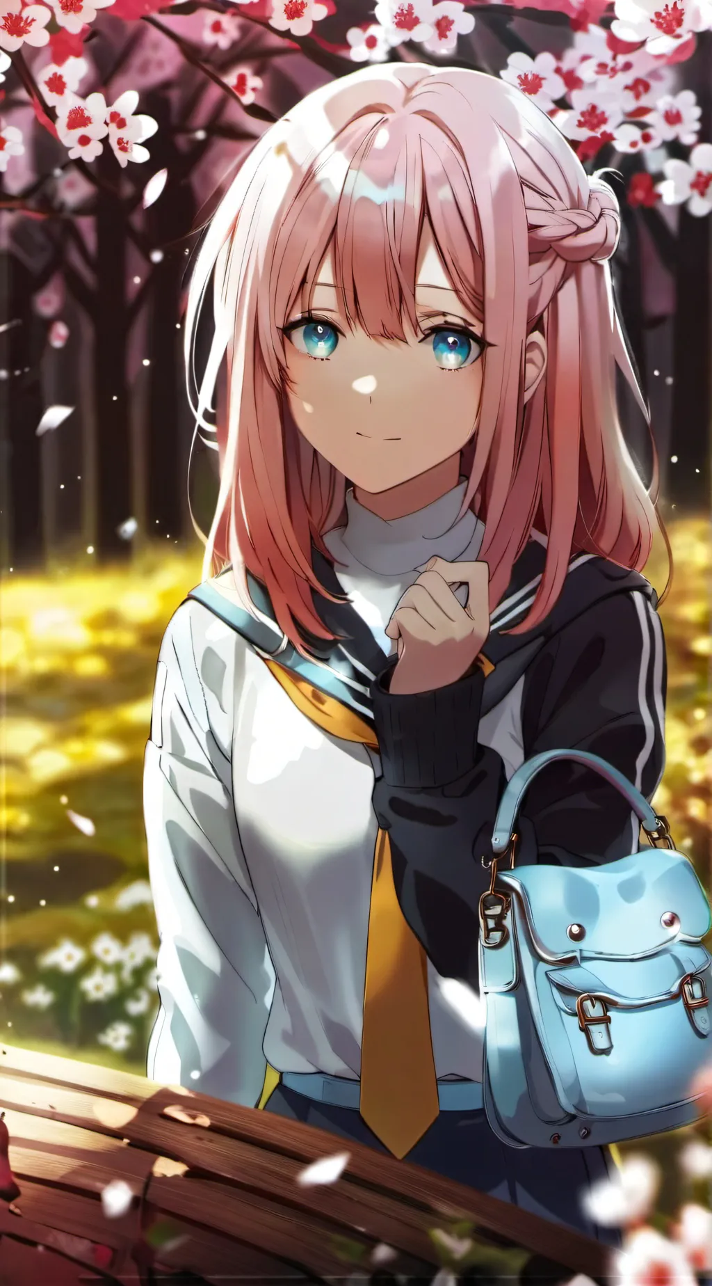 ai character: a slient voice background