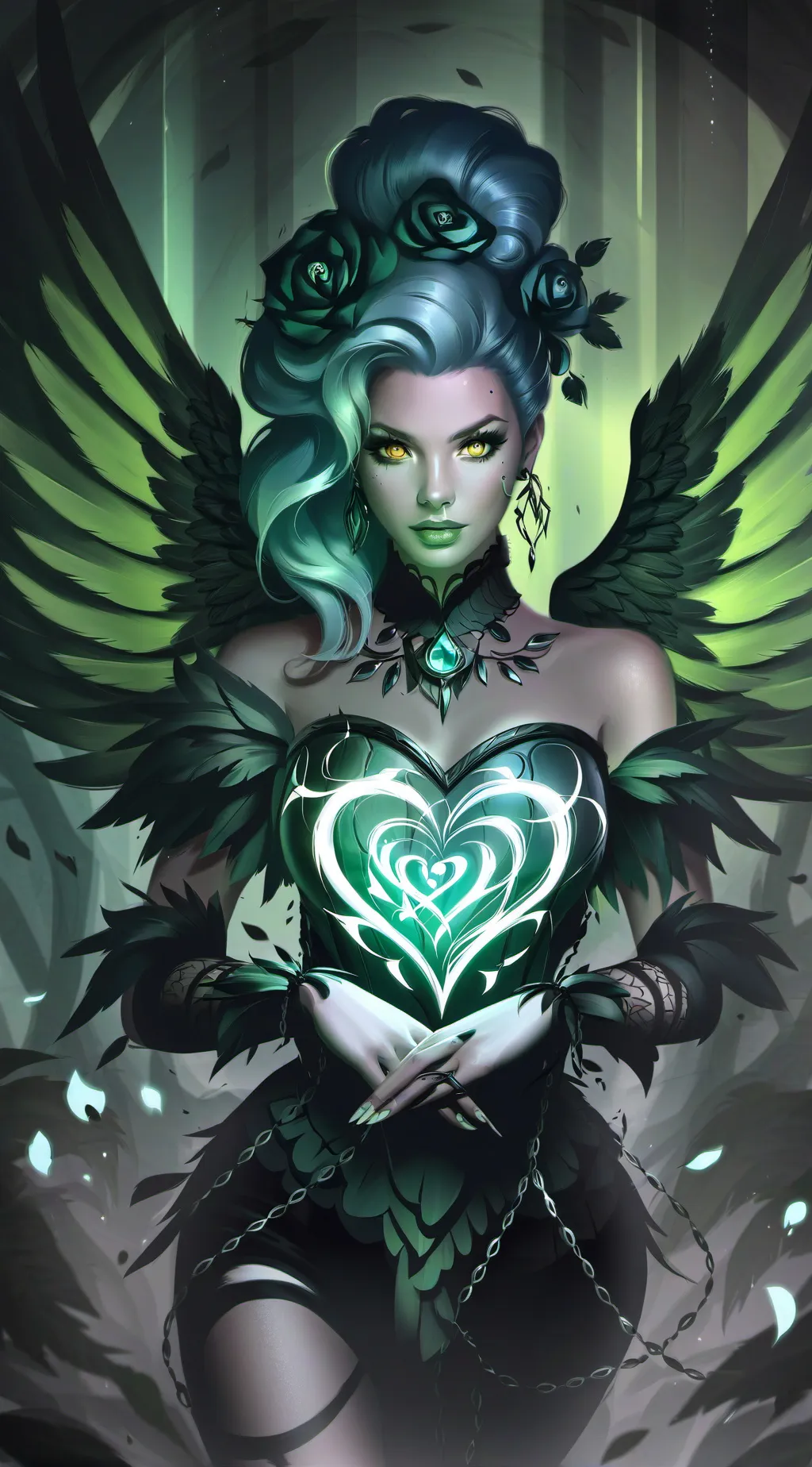 ai character: Hypnosis background