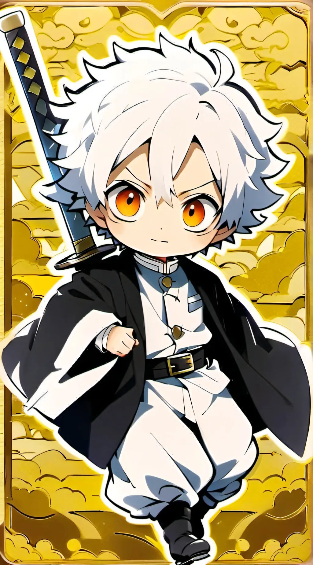 ai character: Inosuke  background