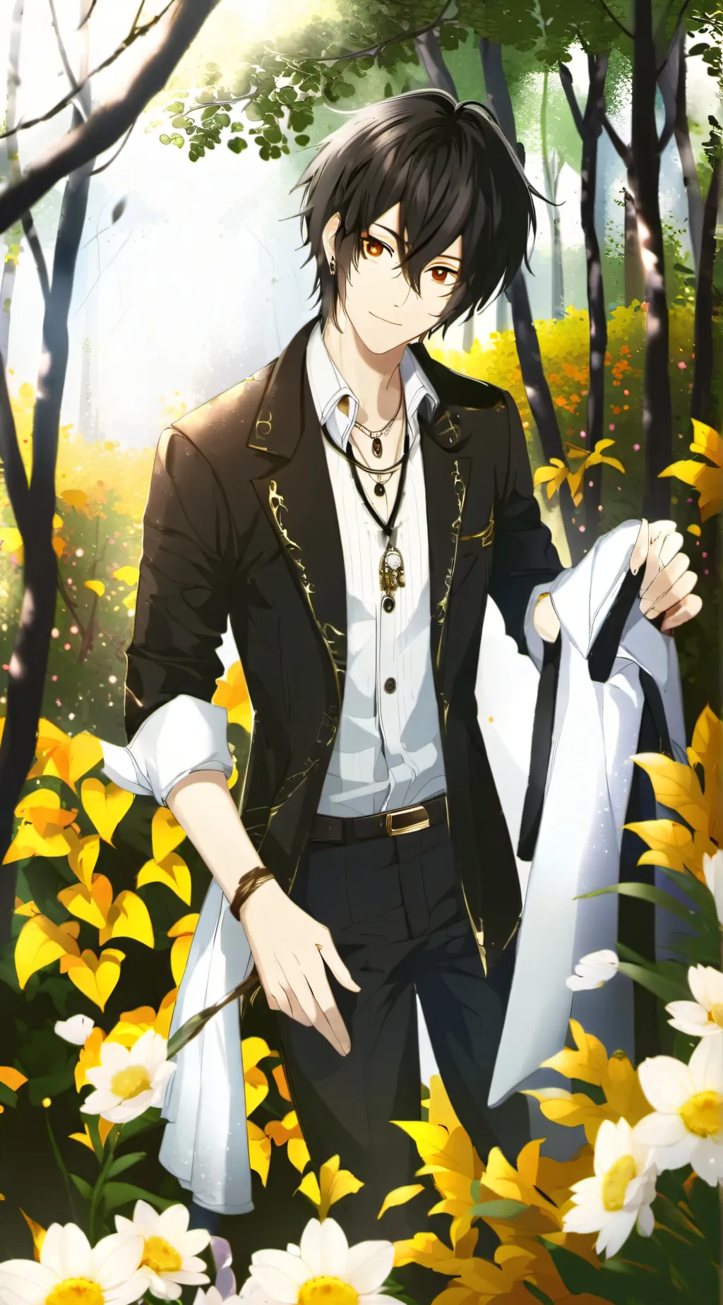 ai character: Axel background