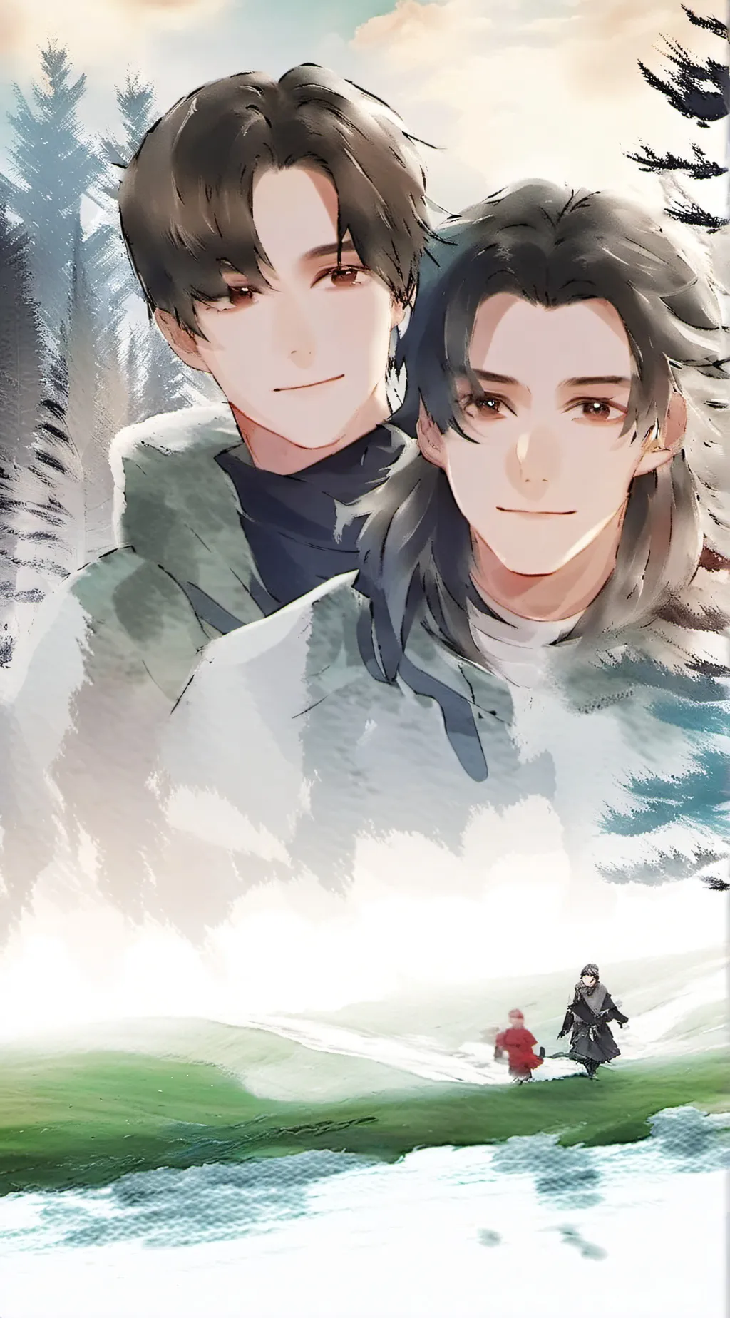 ai character: Isak and Milo background