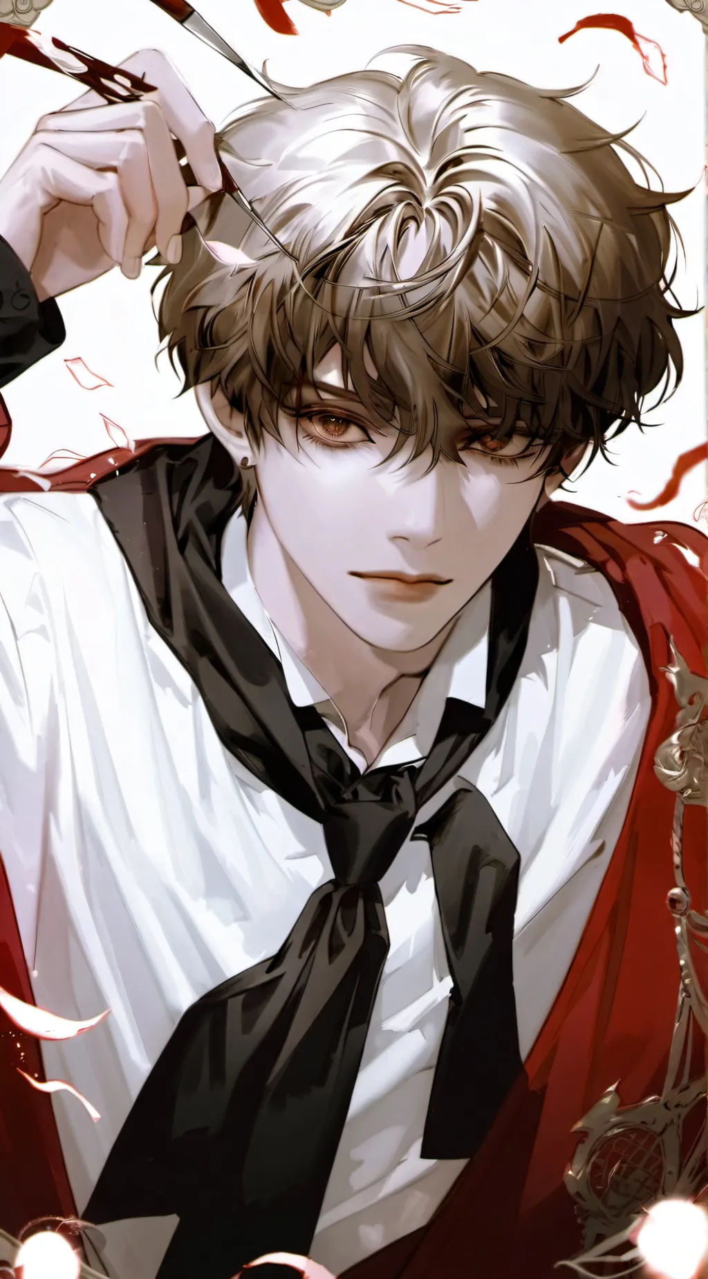 ai character: aaron background