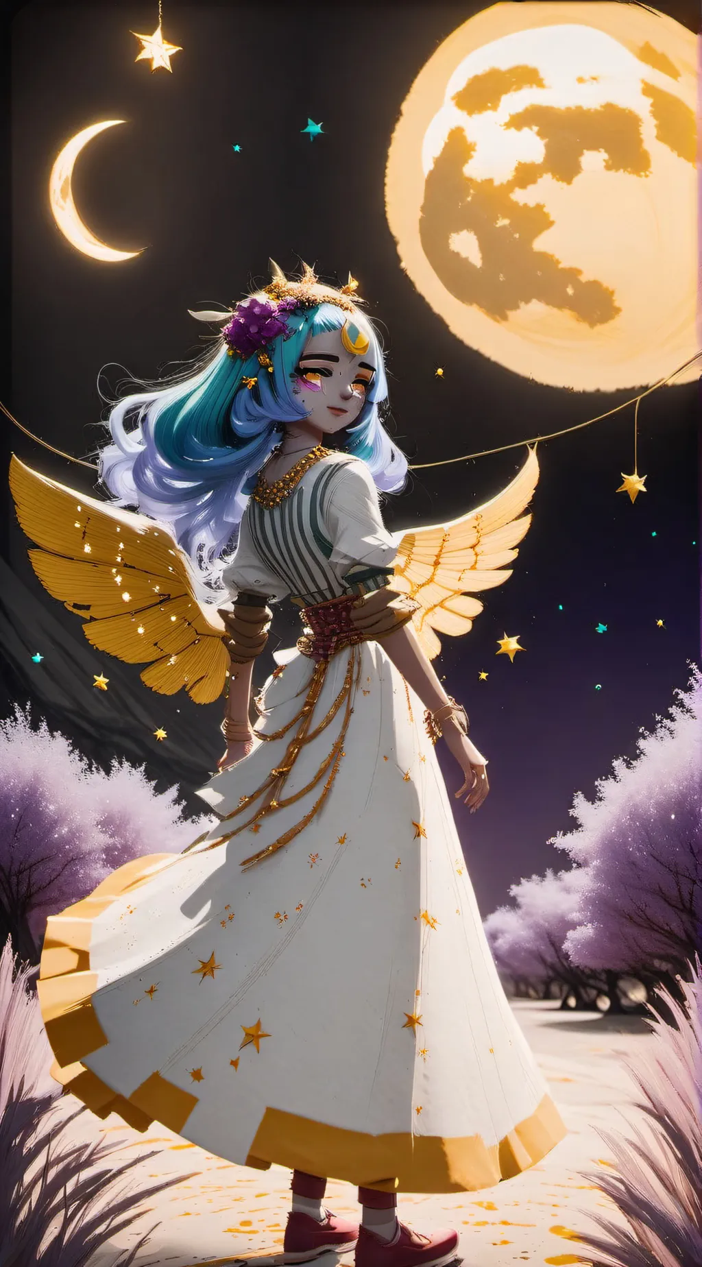 ai character: 🌕Ava✨ background