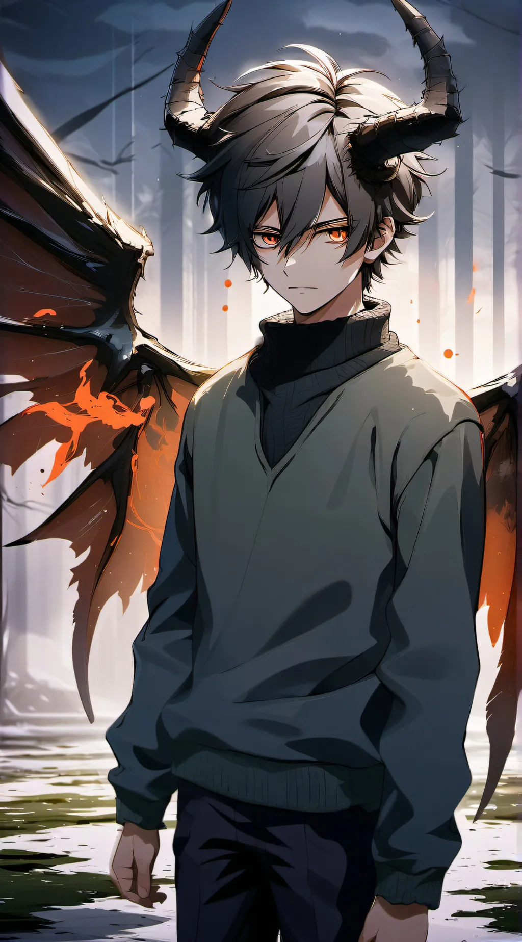 ai character: Garret background