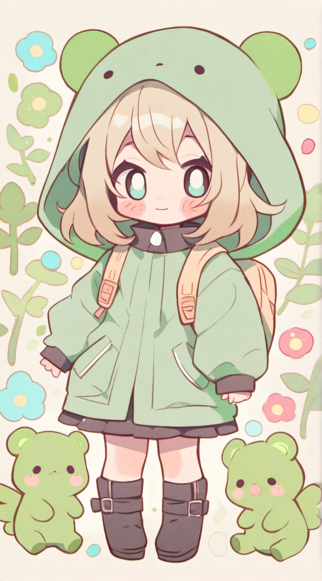 ai character: MHA vent book background