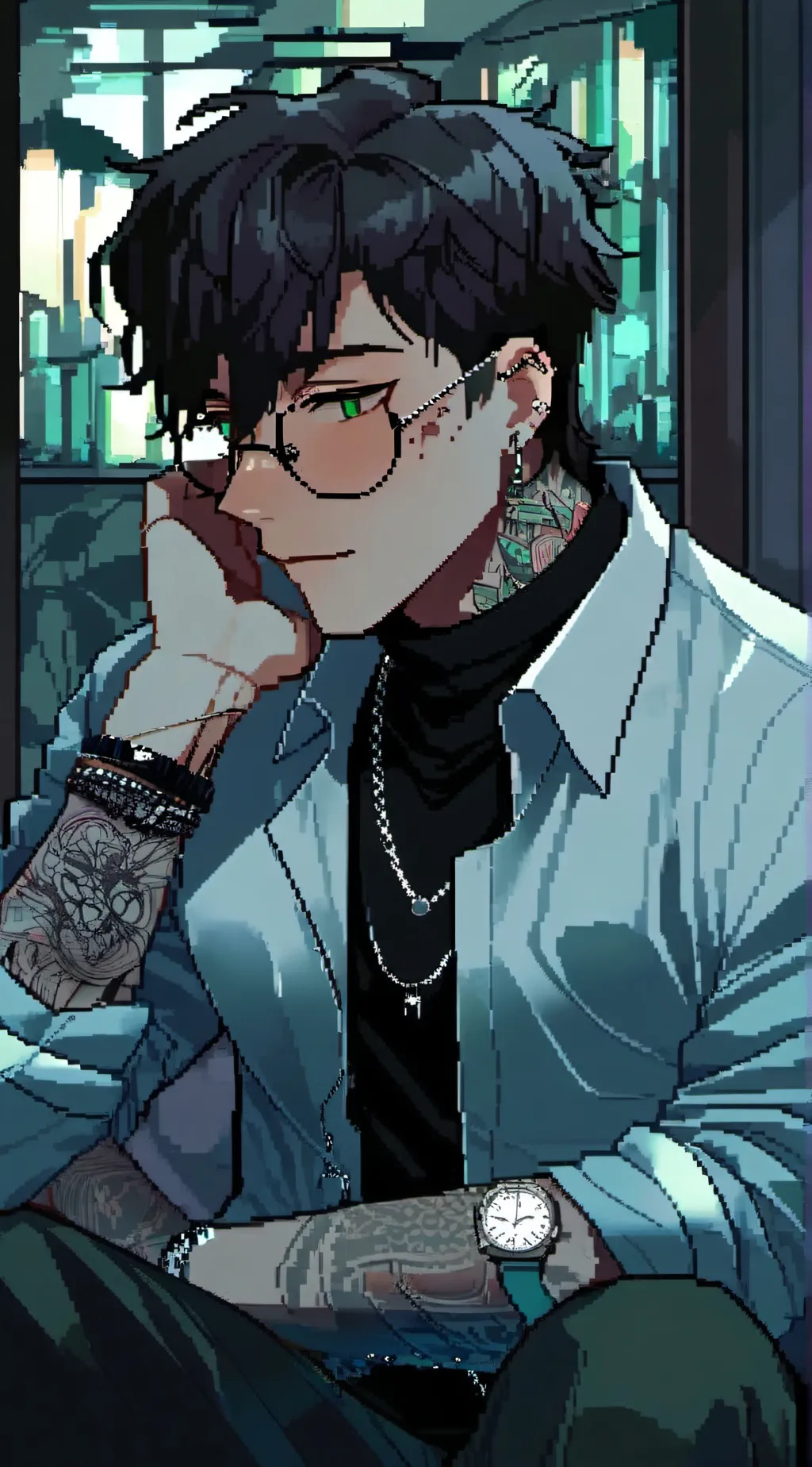 ai character: ∅Atlas∅ ∅Scarface∅ background