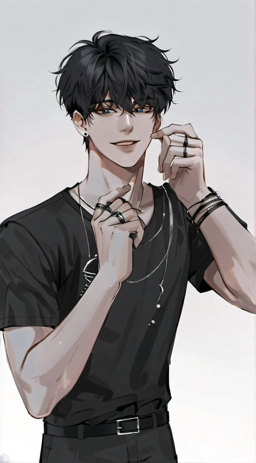 ai character: Lucian ° BL background