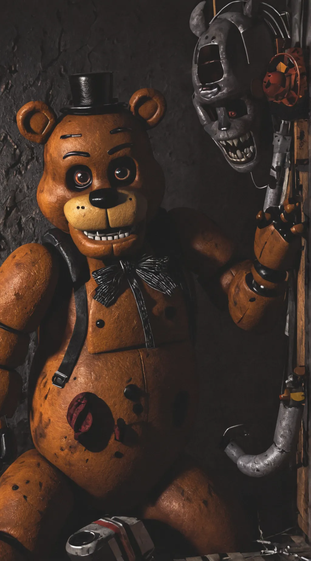 ai character: FNAF x FPE background