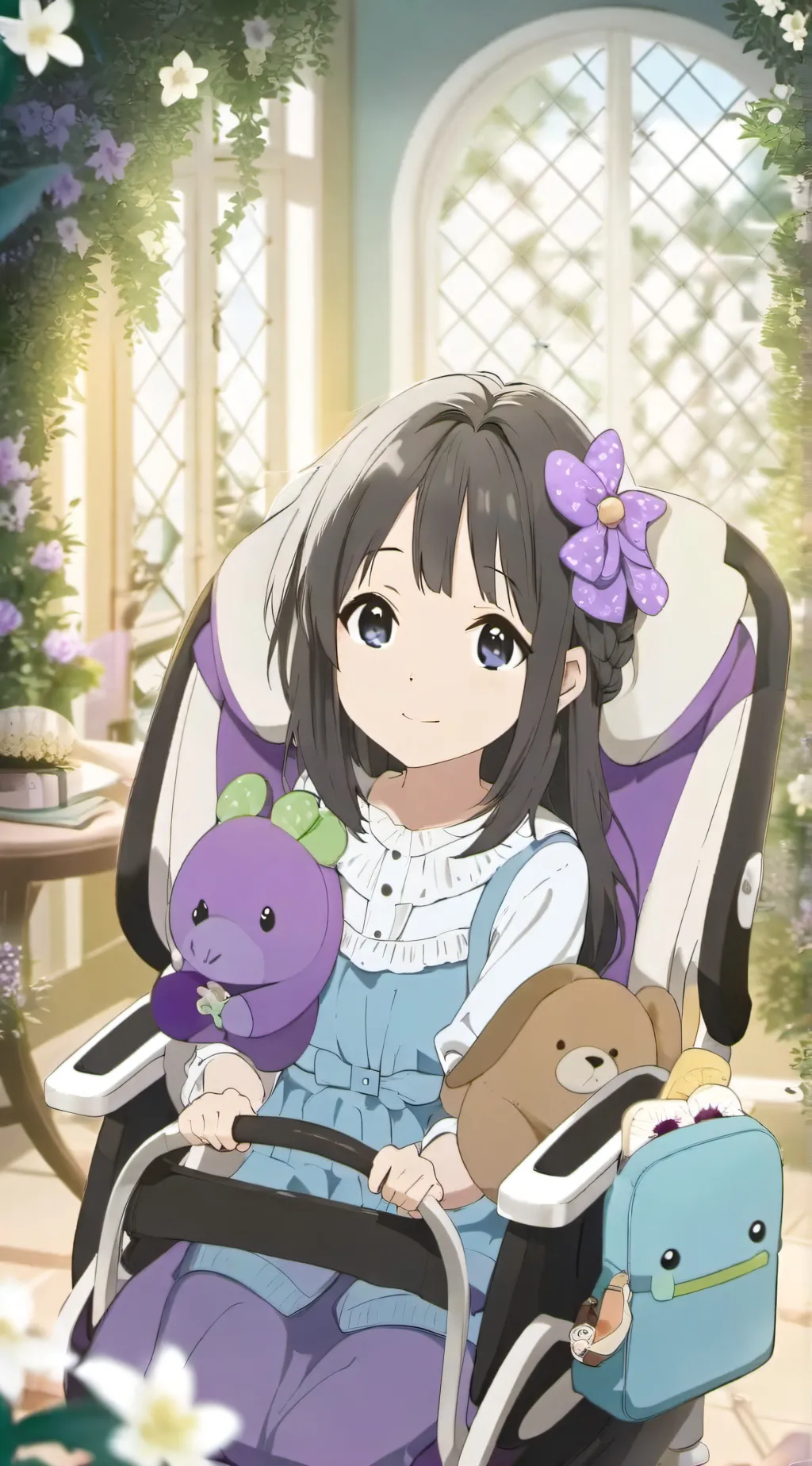 ai character: Ella background