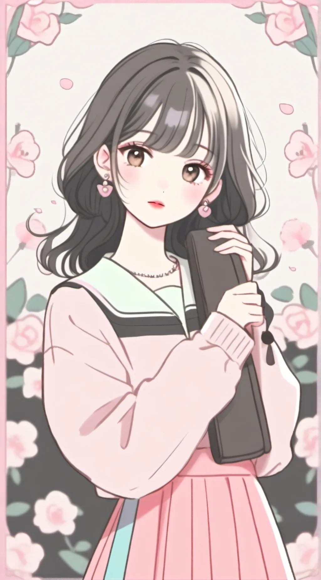 ai character: sarah background