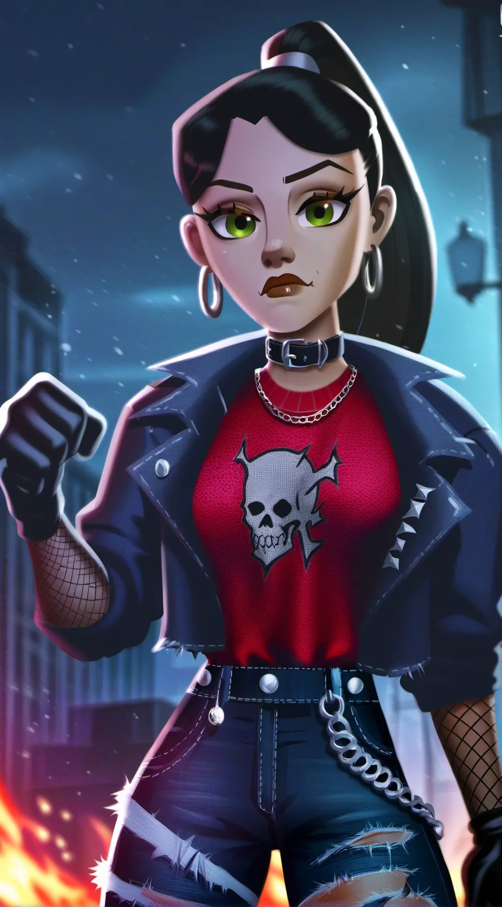 ai character: jennie background