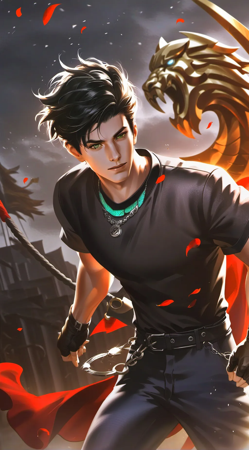 ai character: Zach background